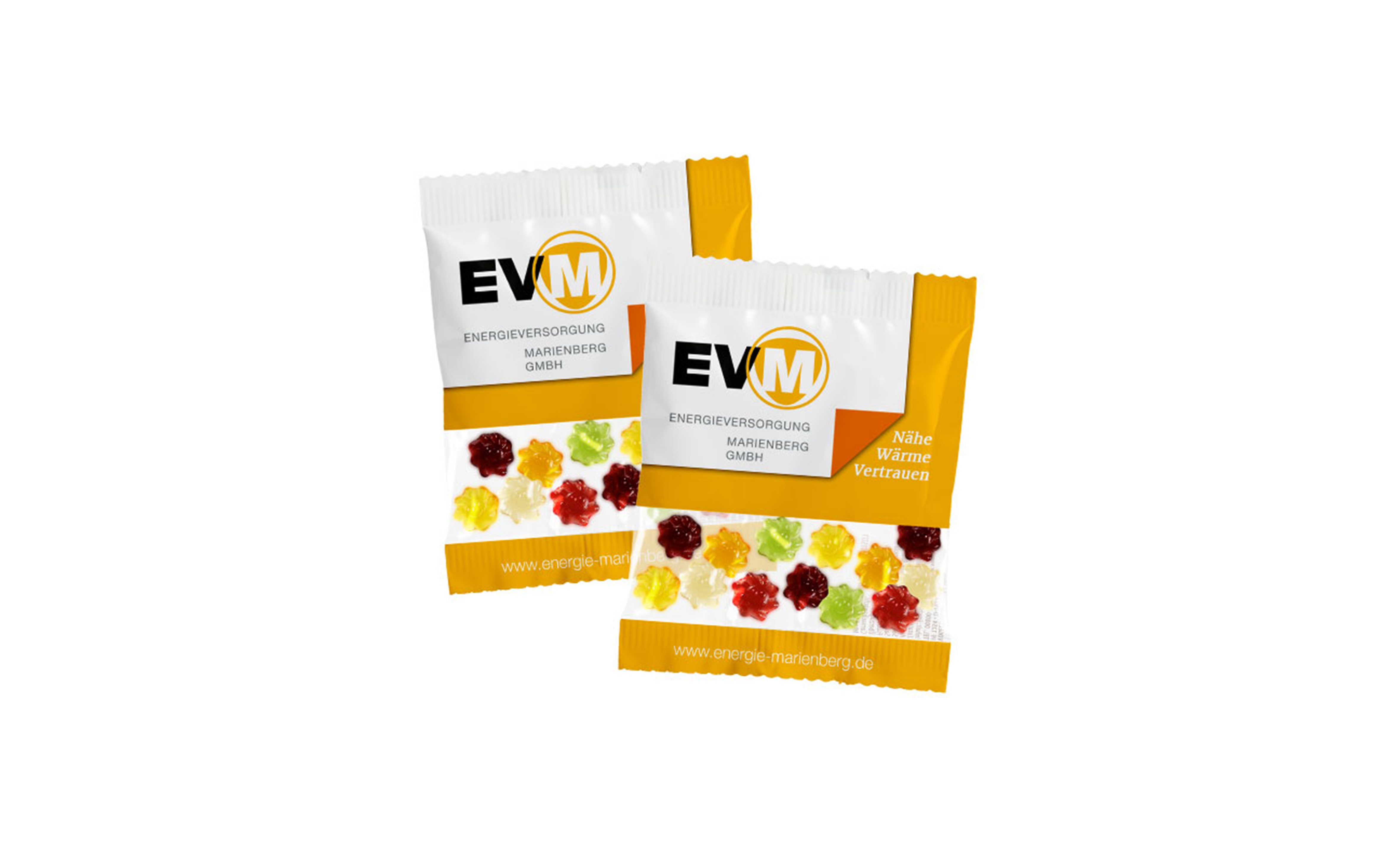 Fruchtgummi-Werbetüte 20g "Sonne"