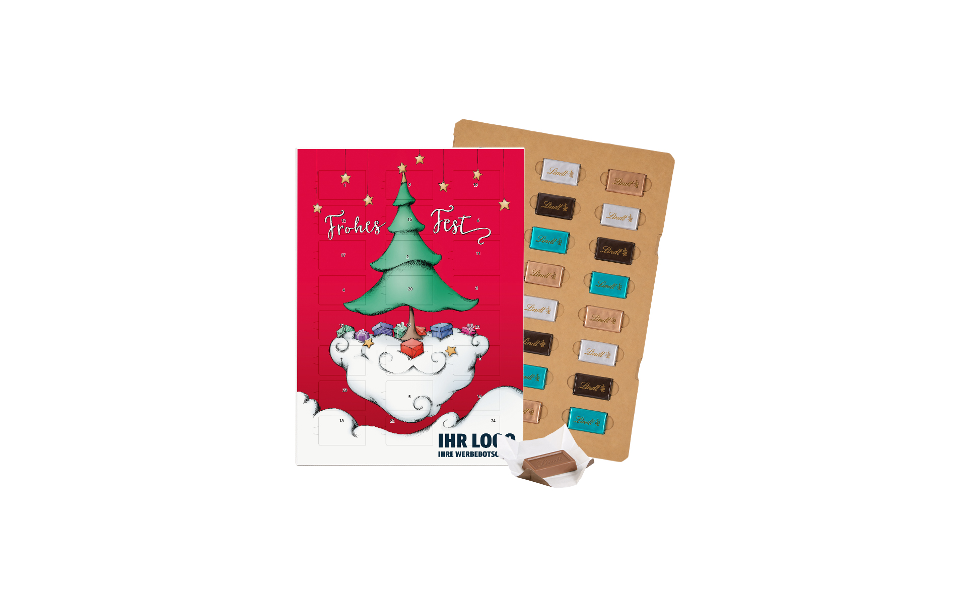 Schoko-Adventskalender Eco Lindt "Weihnachtstraum"