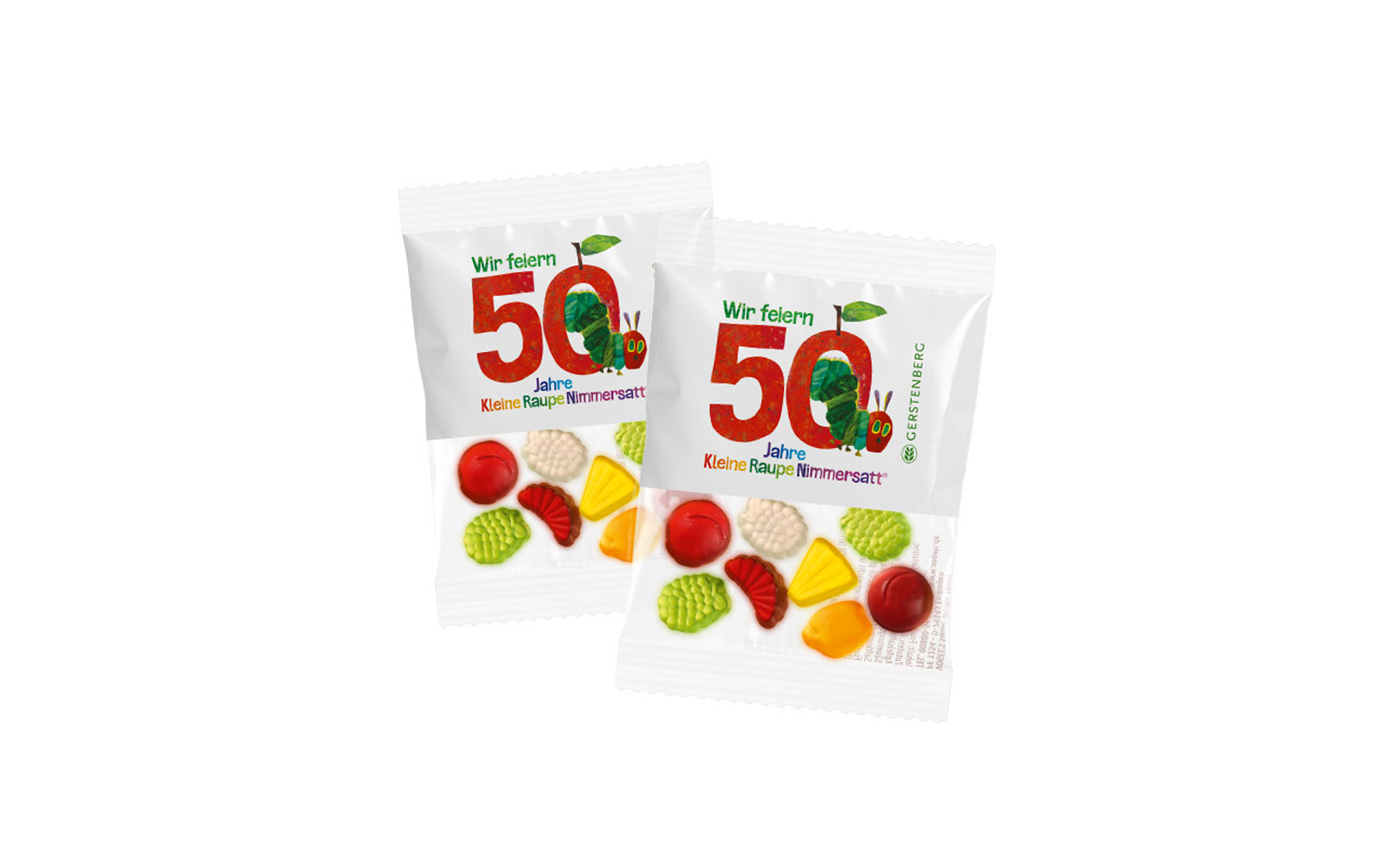 Fruchtgummi "Fruchtsalat" 10g (kompostierbare Folie)