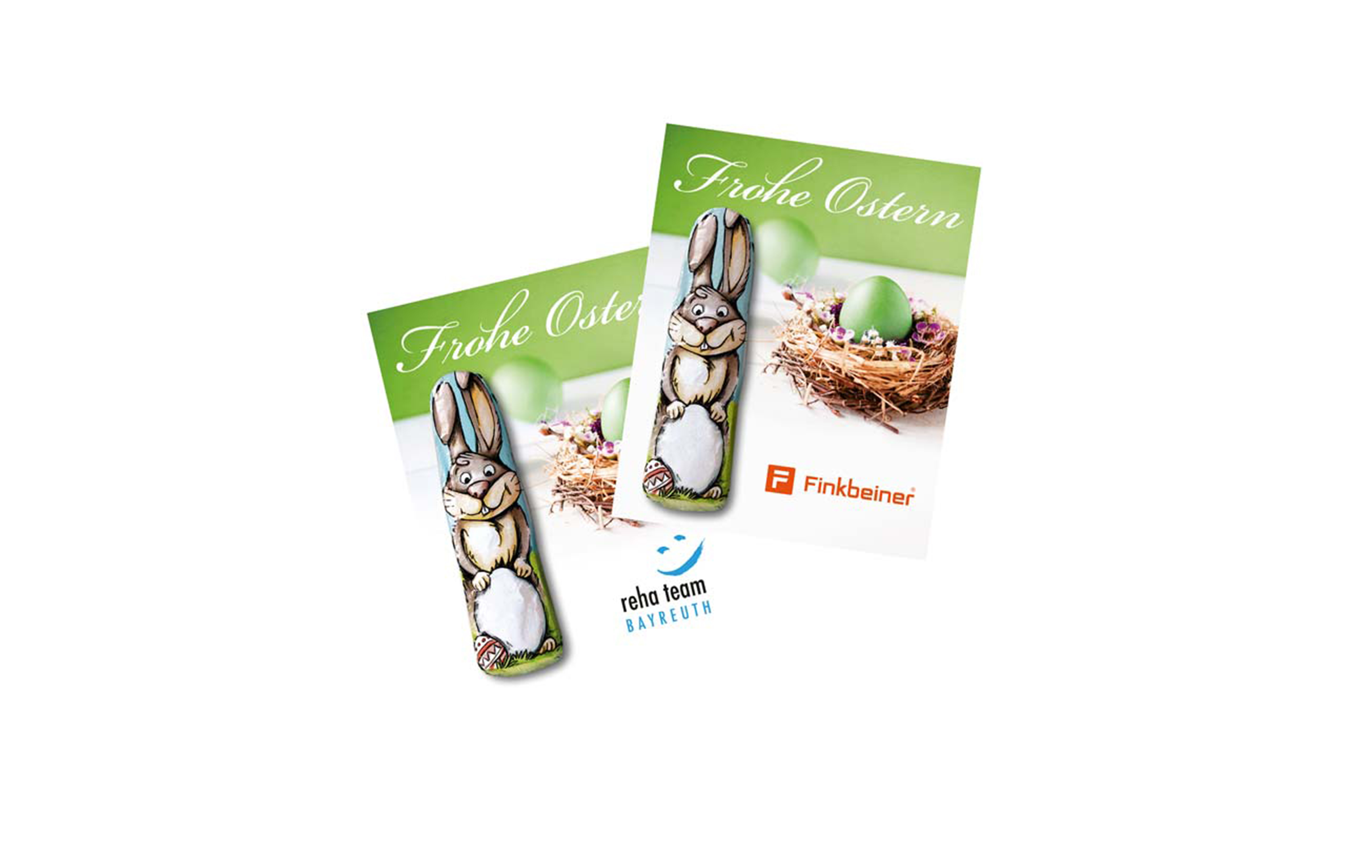 Schoko-Karte "Osterhase"