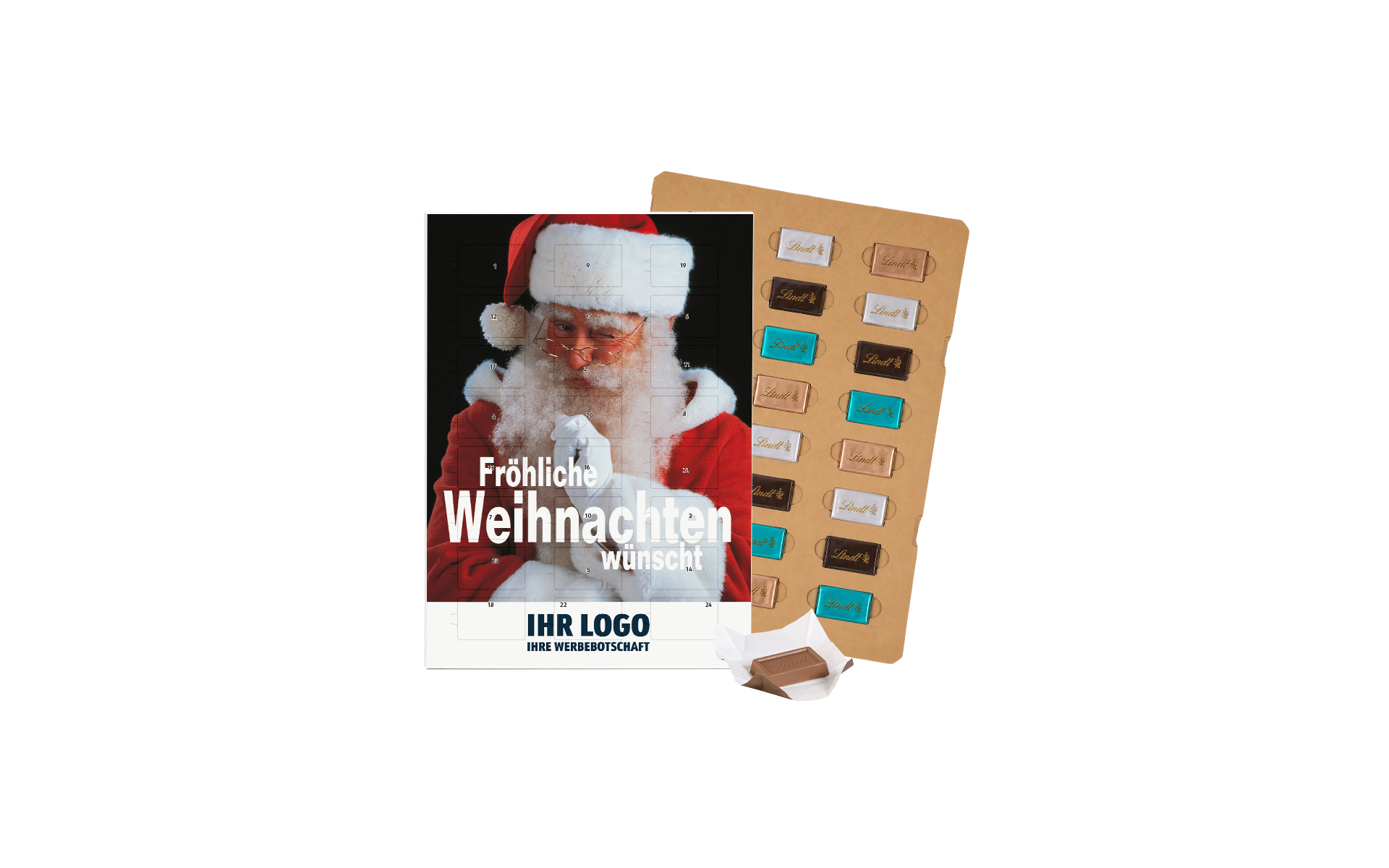 Schoko-Adventskalender Eco Lindt "Nikolaus"