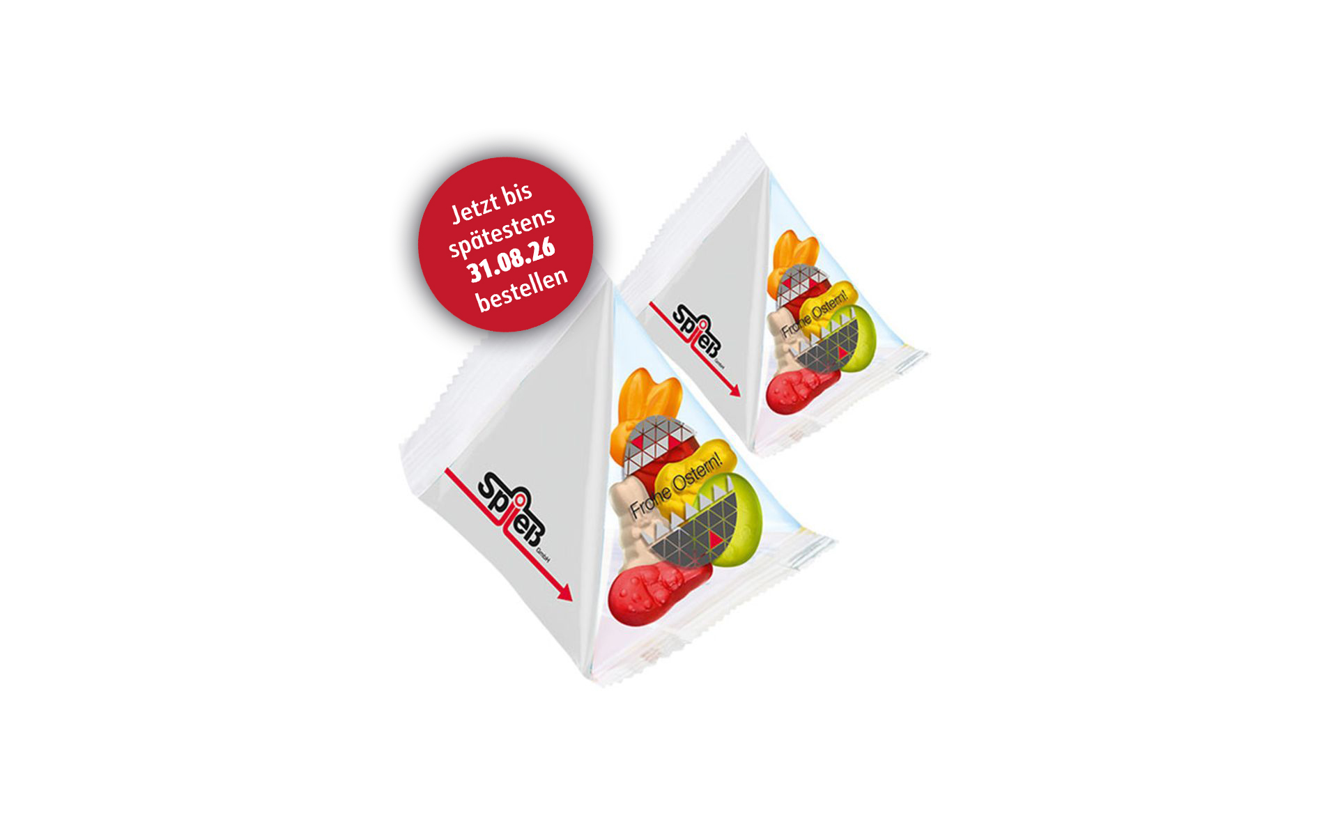 Werbe-Pyramide 12g "Ostern"