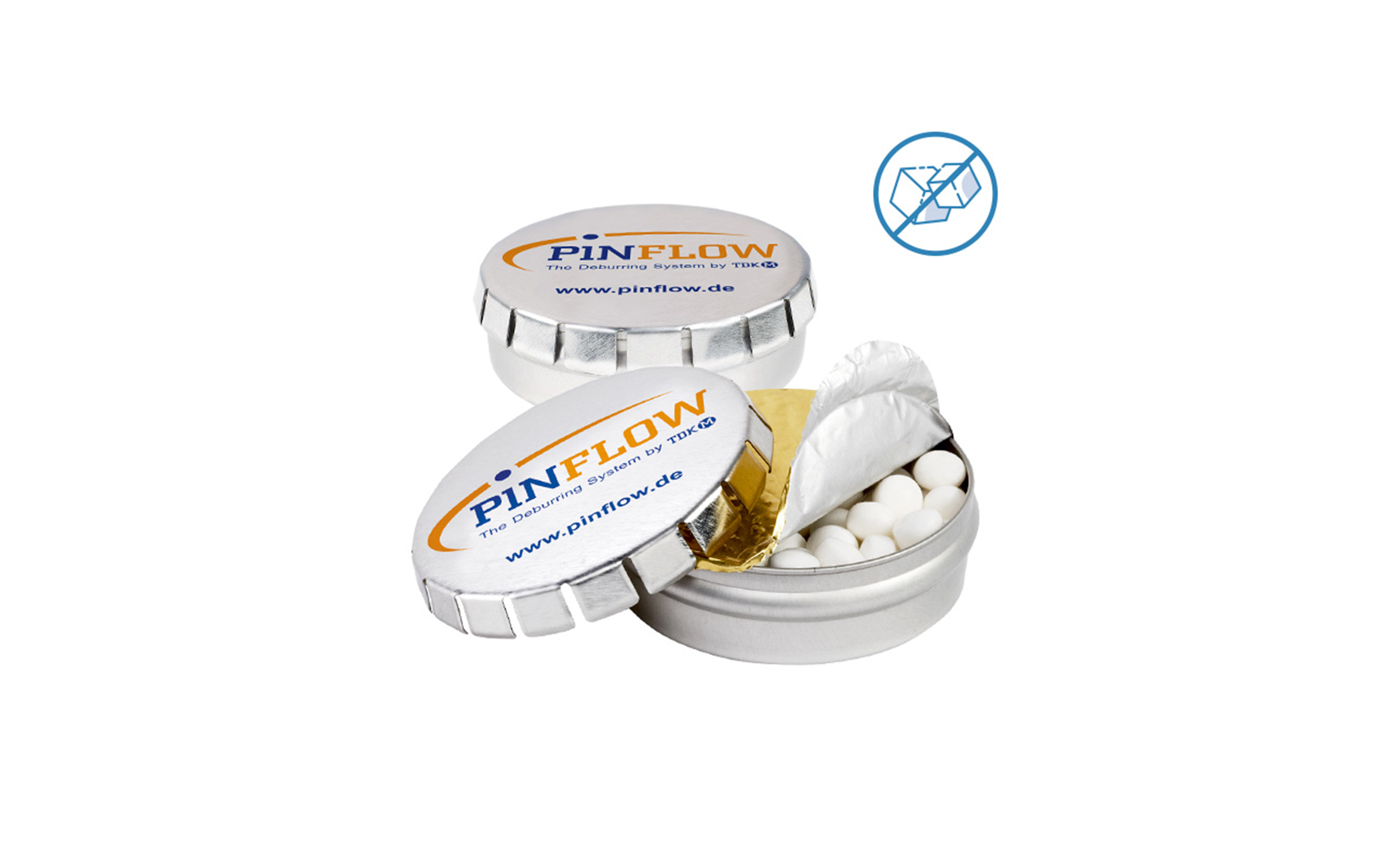 Magic-Dose silber "Pfefferminz zuckerfrei"
