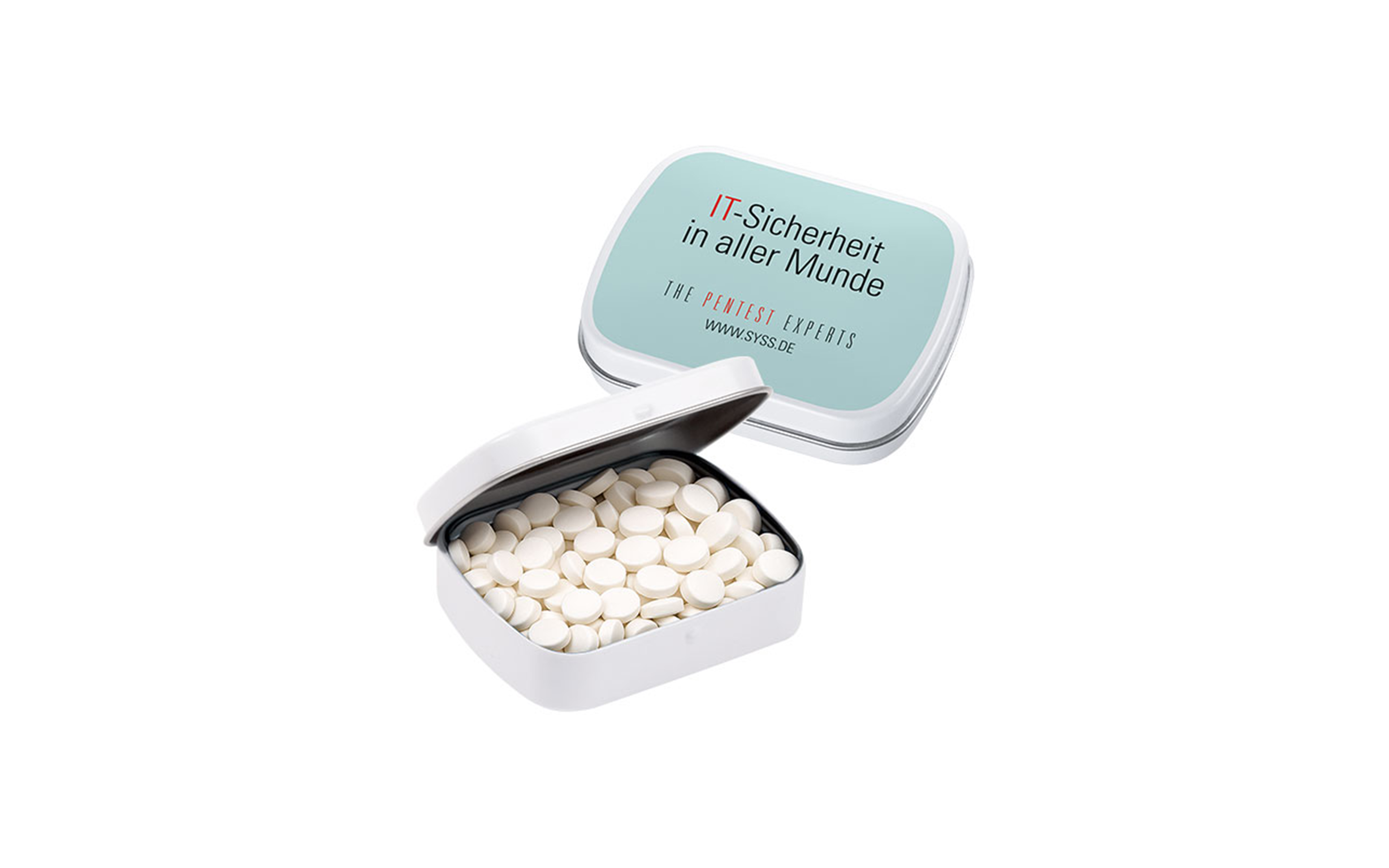 Klappdeckel-Dose "Vitamindragees"