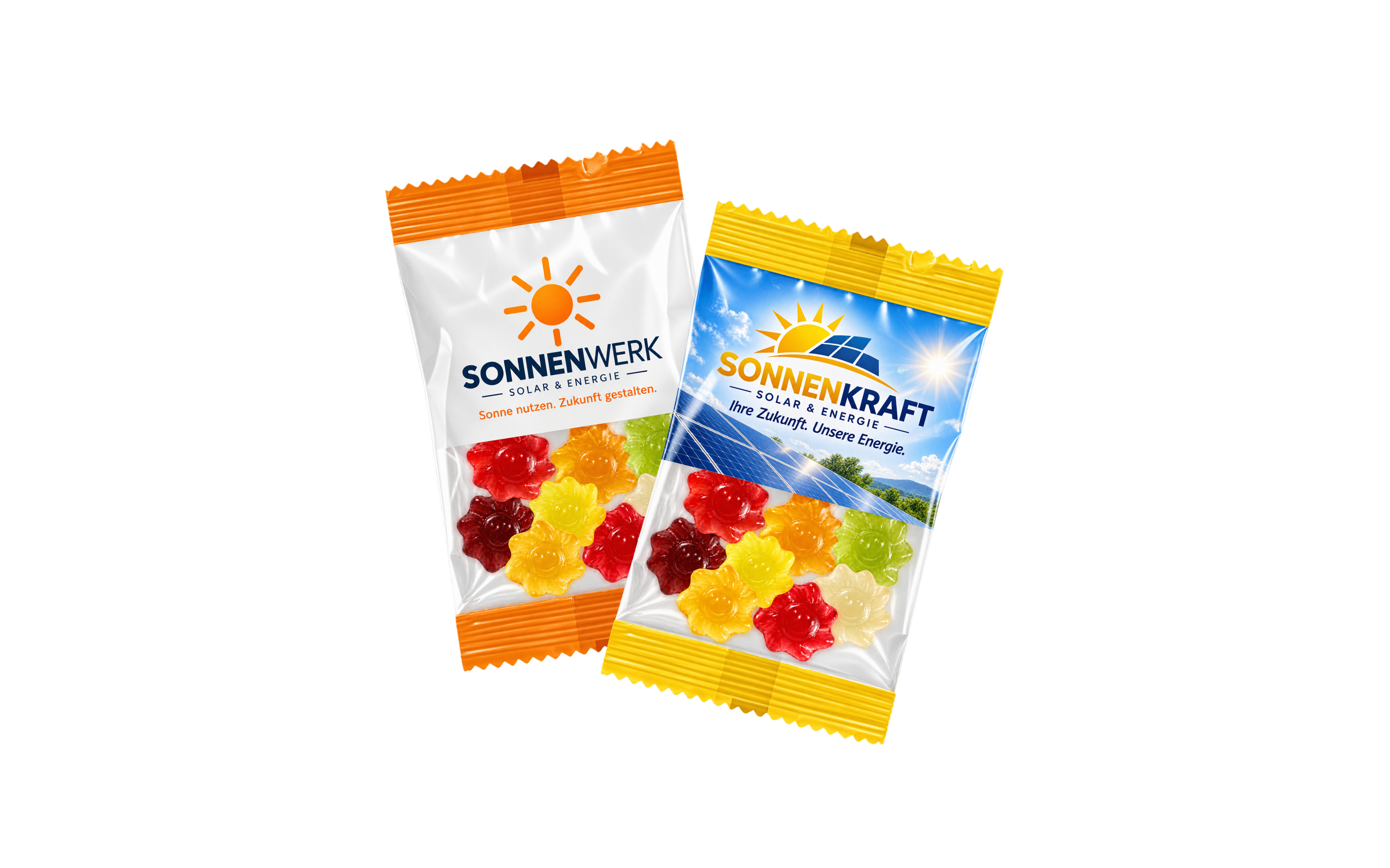 Fruchtgummi-Werbetüte 15g "Sonne"