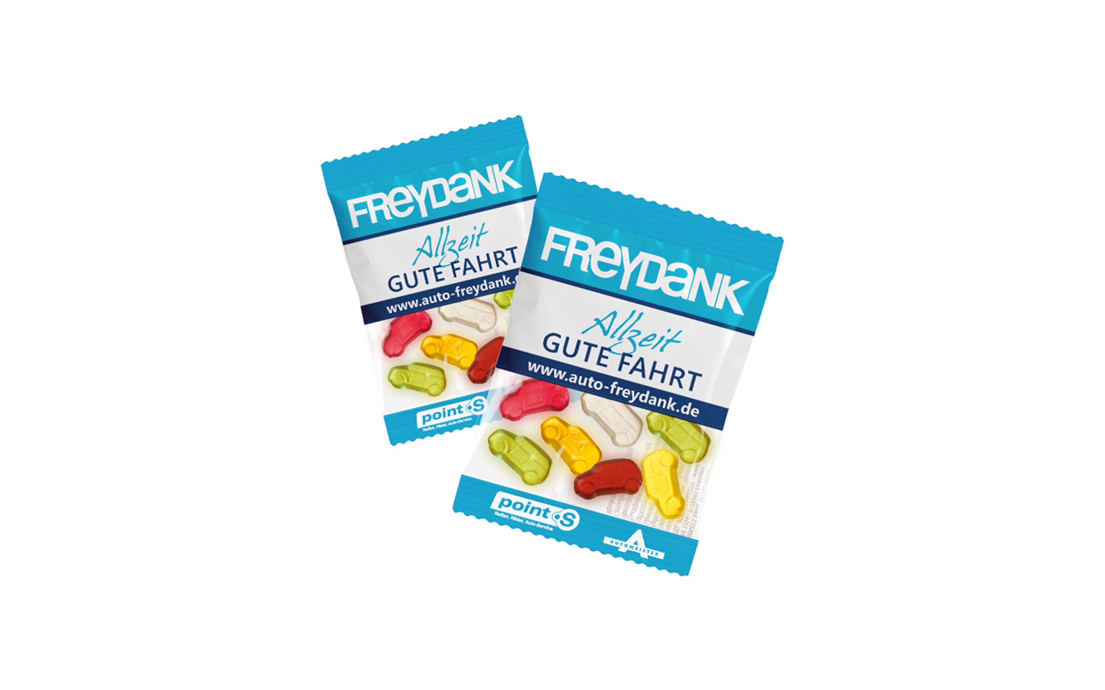 Fruchtgummi-Werbetüte 10g "Autoset"