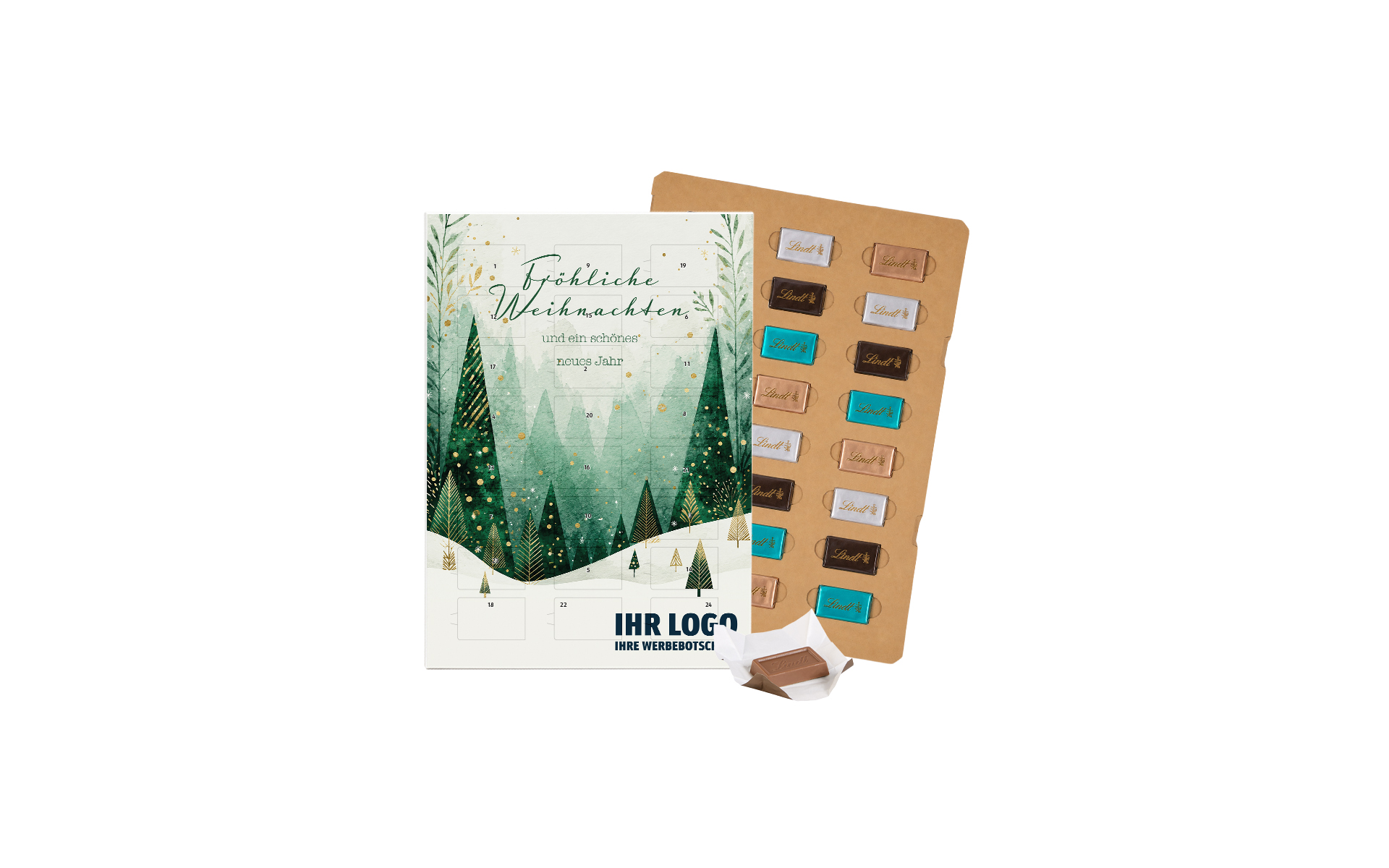 Schoko-Adventskalender Eco Lindt "Geruhsame Weihnachten"