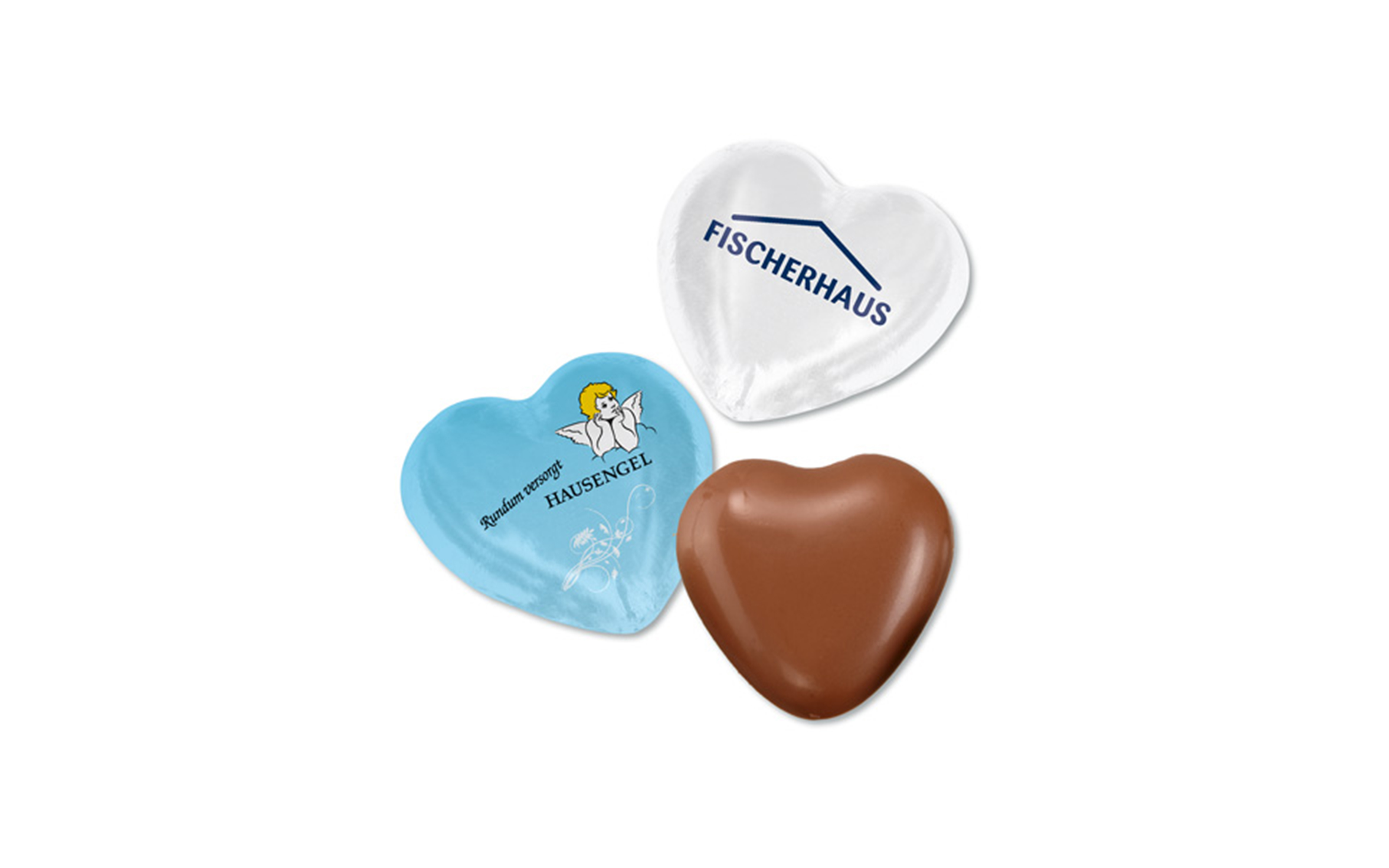 Werbe-Schokoladen-Herz 8,5g