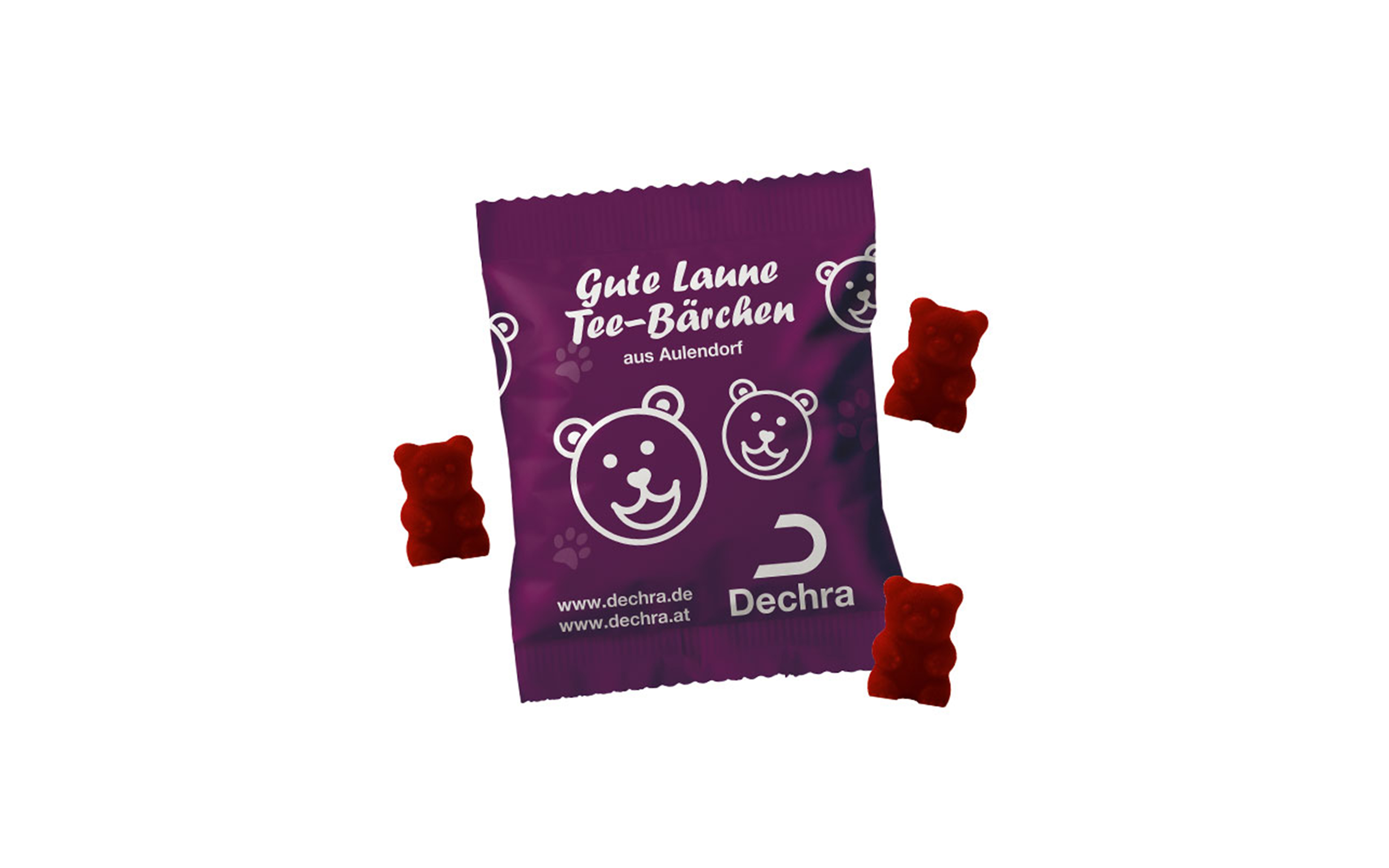 TeeBären Himbeer-Vanille Werbetüte 18g