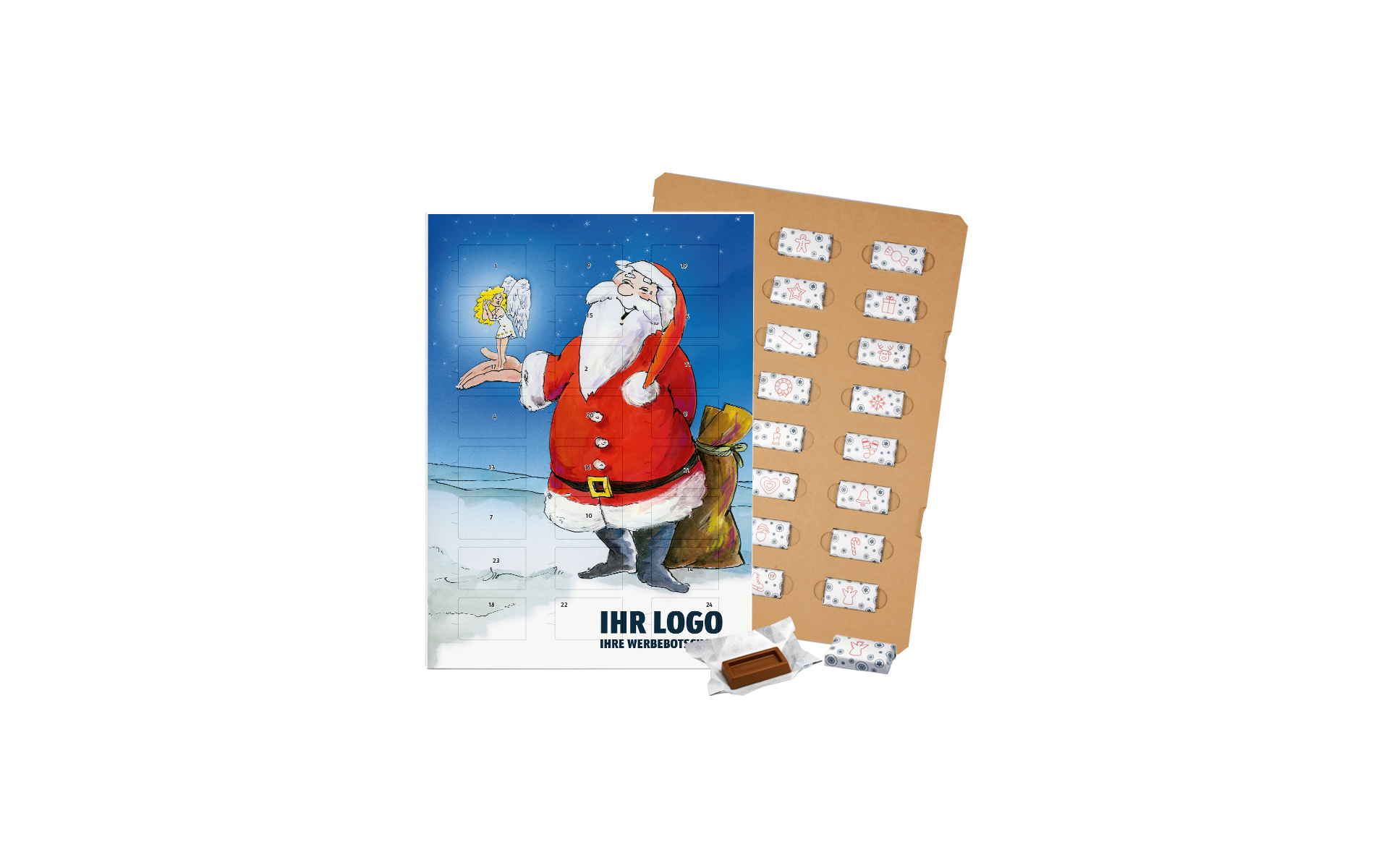 Schoko-Adventskalender Eco "Schutzengel"
