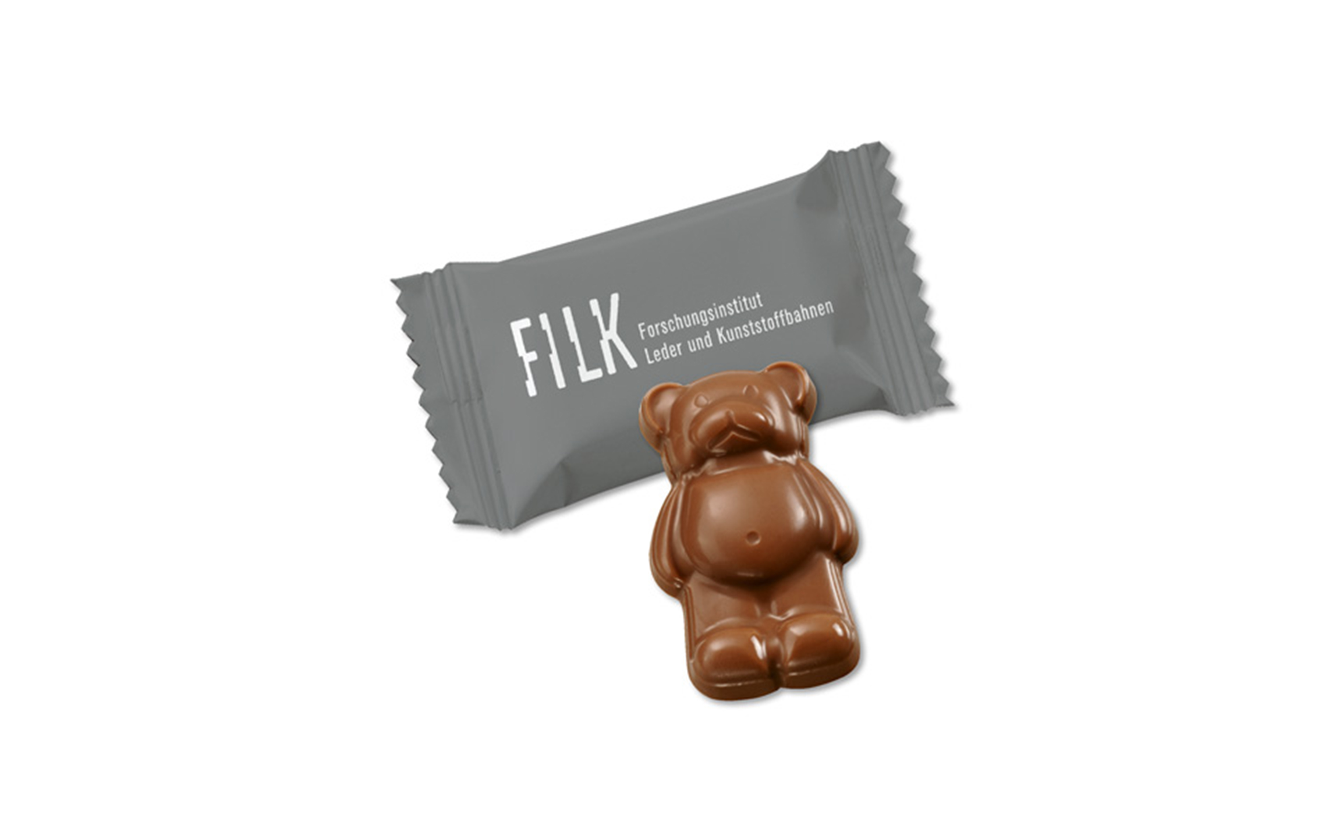 Werbe-Schokoladenform Schokoladen-Bär 7g