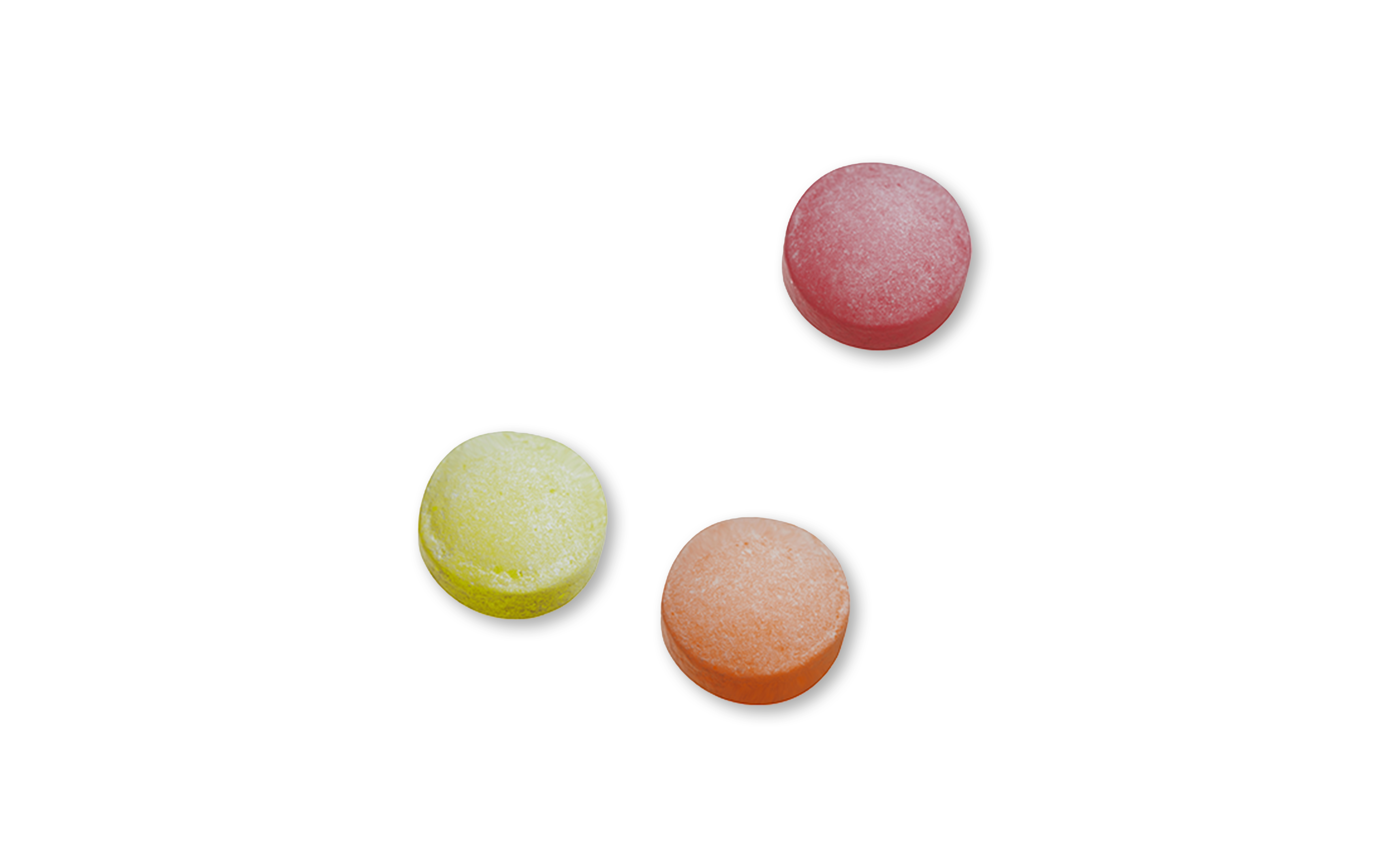 XS-Prägedose "Fruchtbonbons" Rot (metallic)