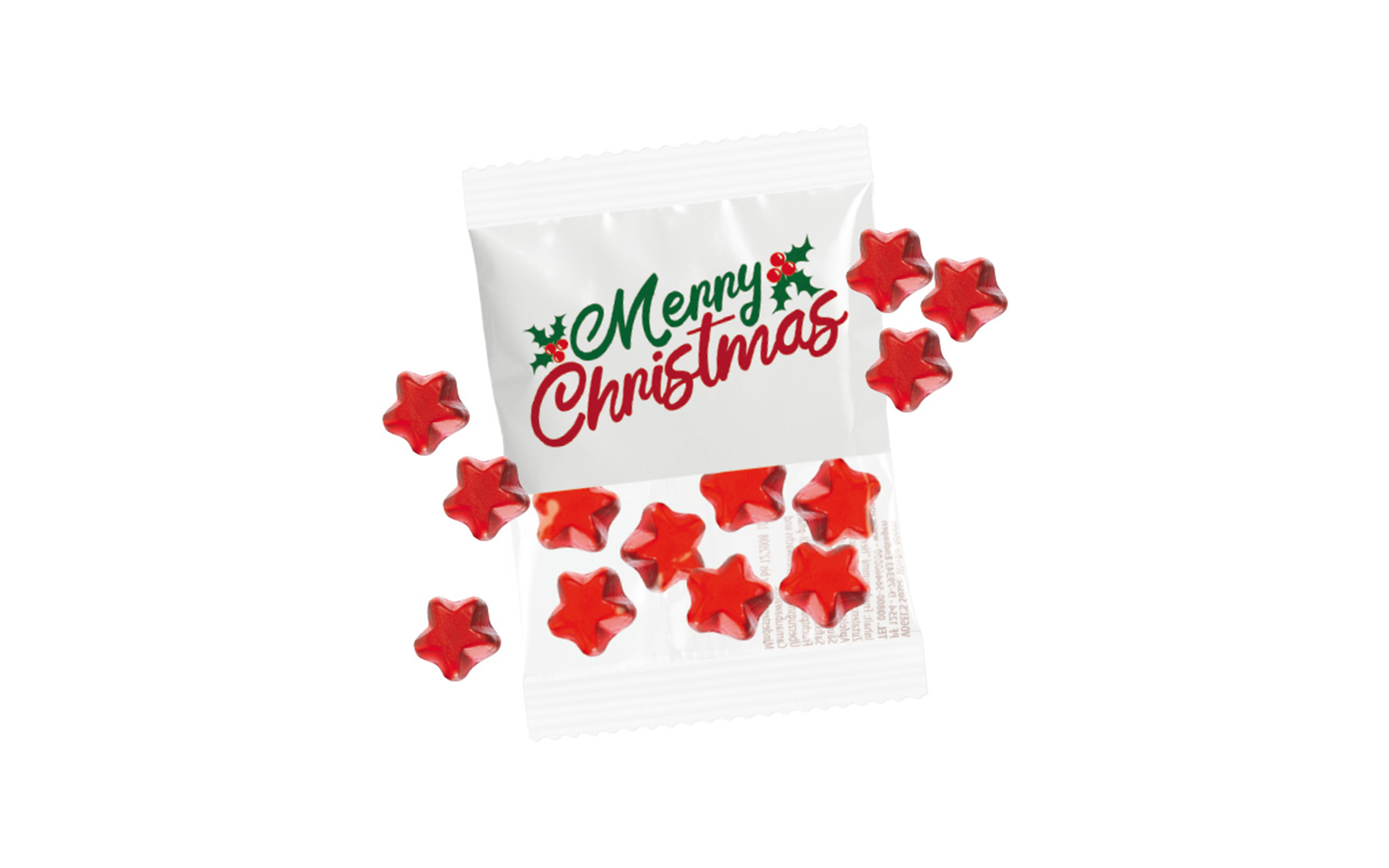 Fruchtgummi Glühweinstern 10g (kompostierbare Folie)