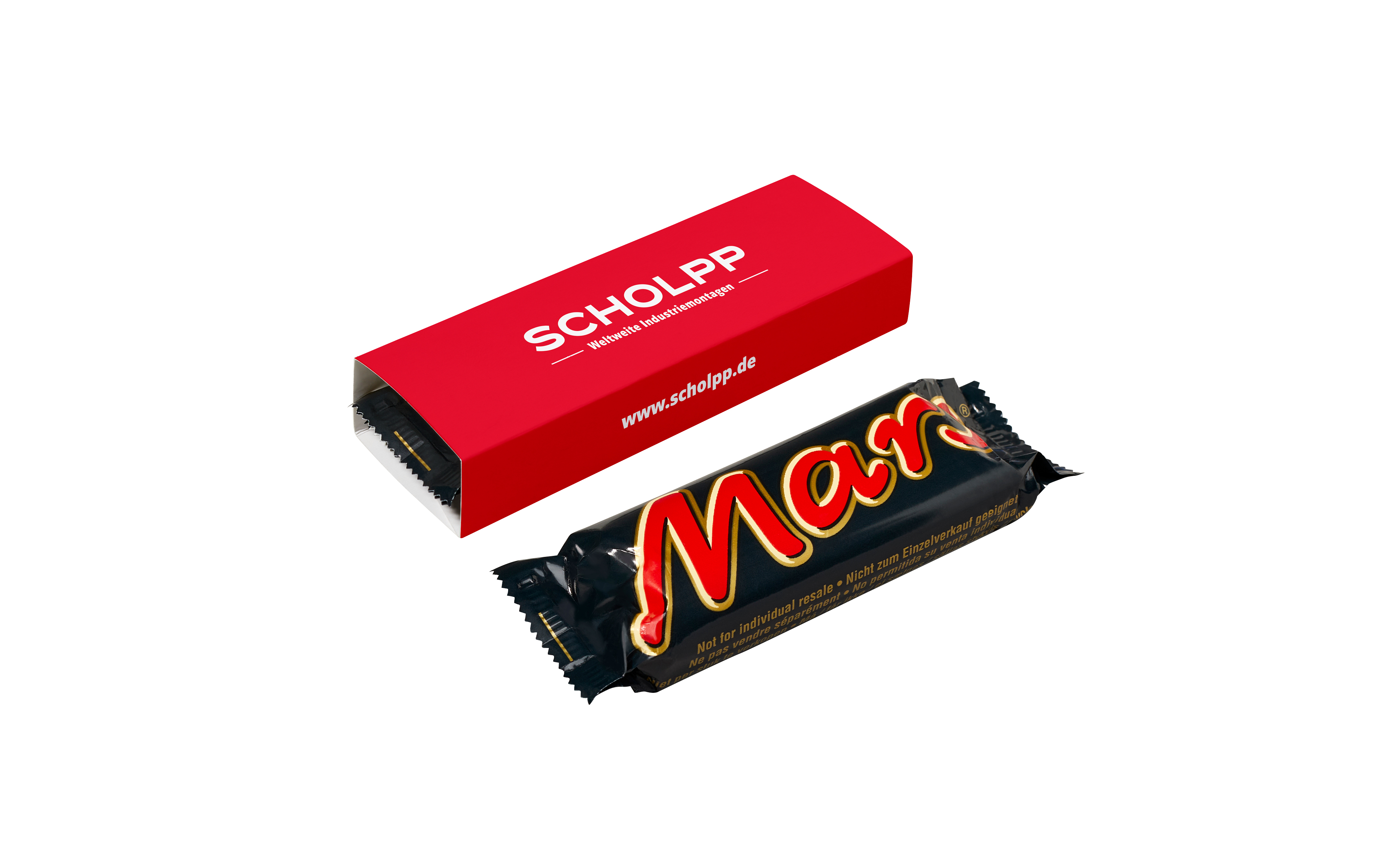 Mars Riegel im Schuber