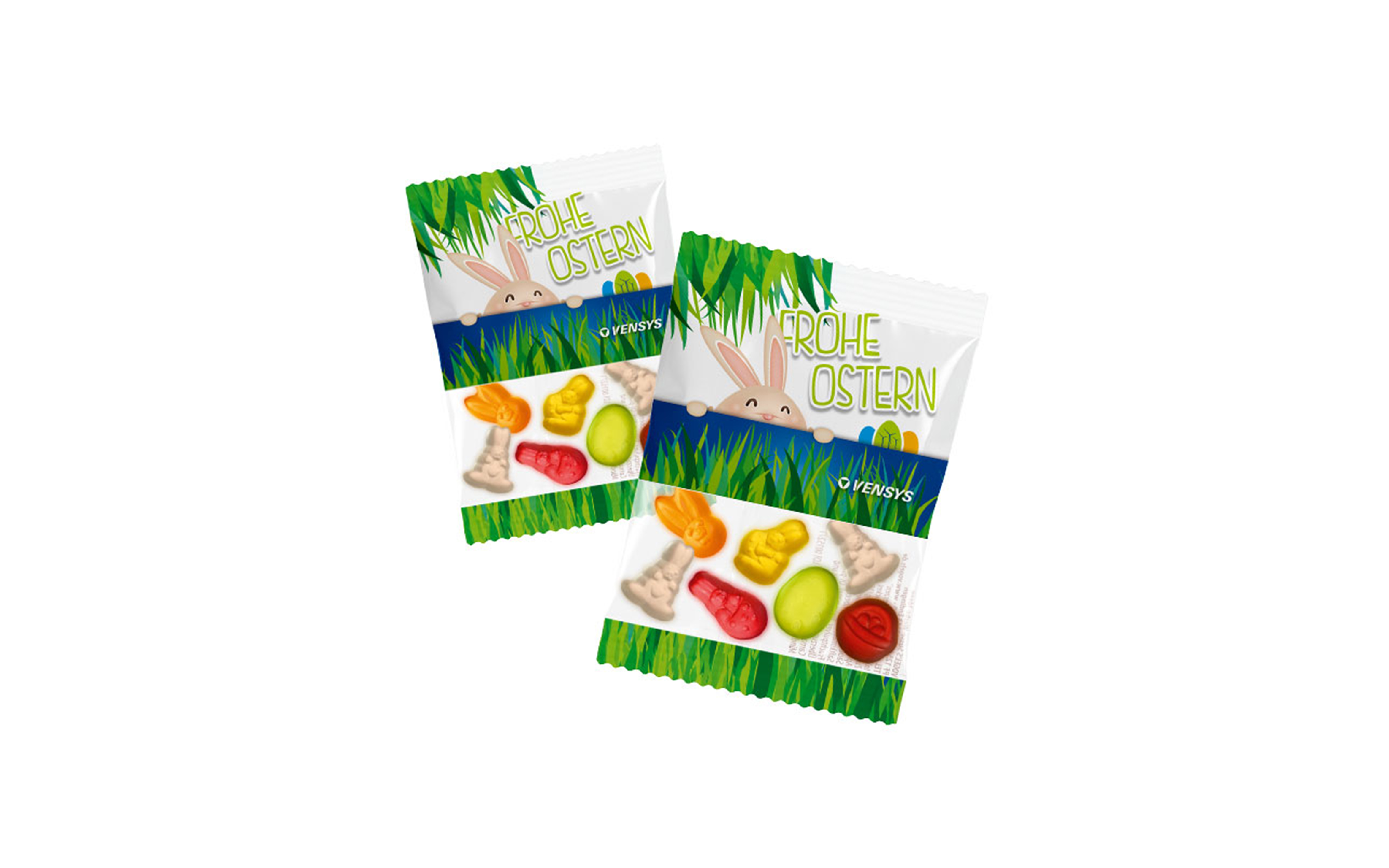 Fruchtgummi-Werbetüte 10g "Ostern"