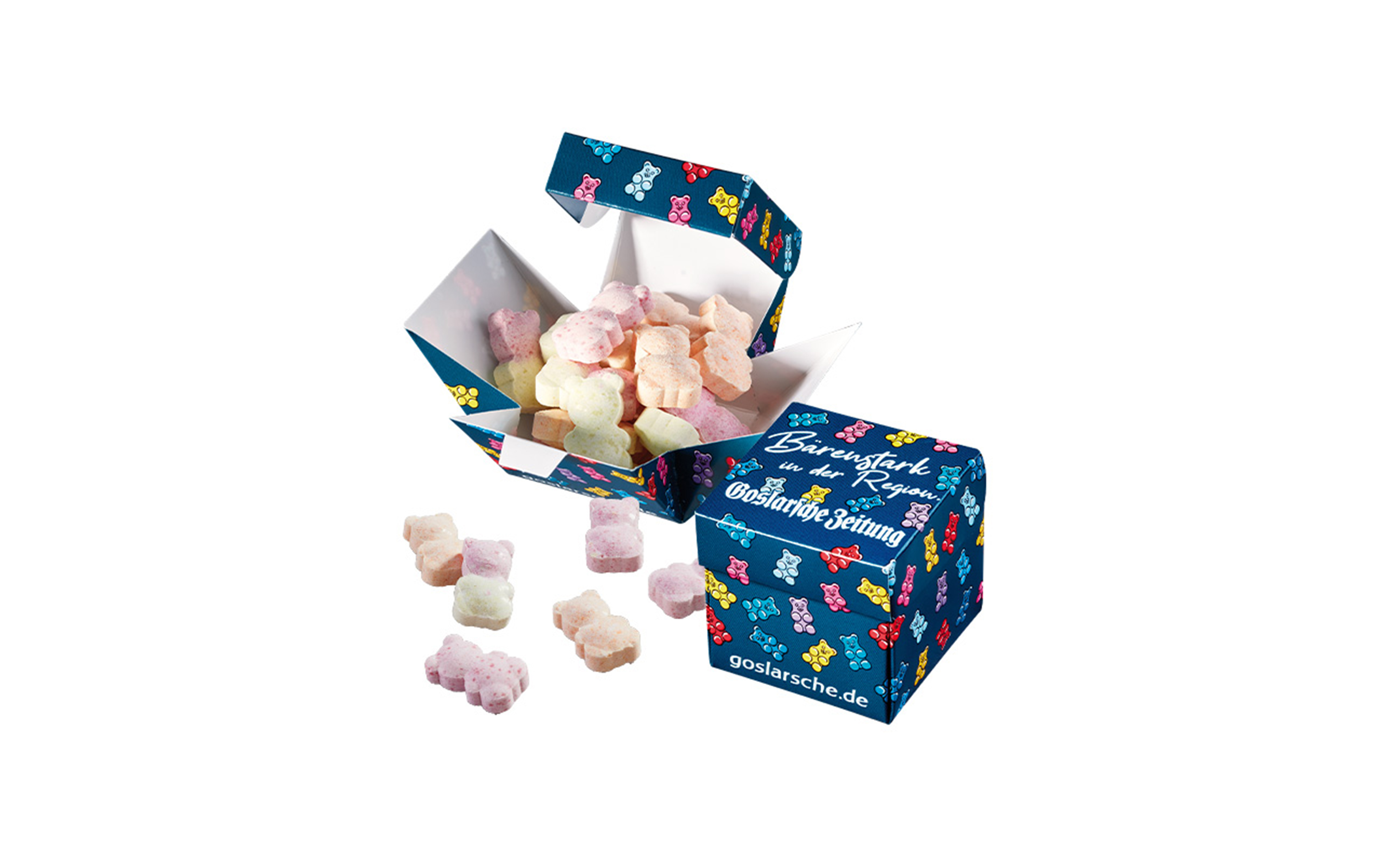 Werbe-Würfel "Brause-Bären"