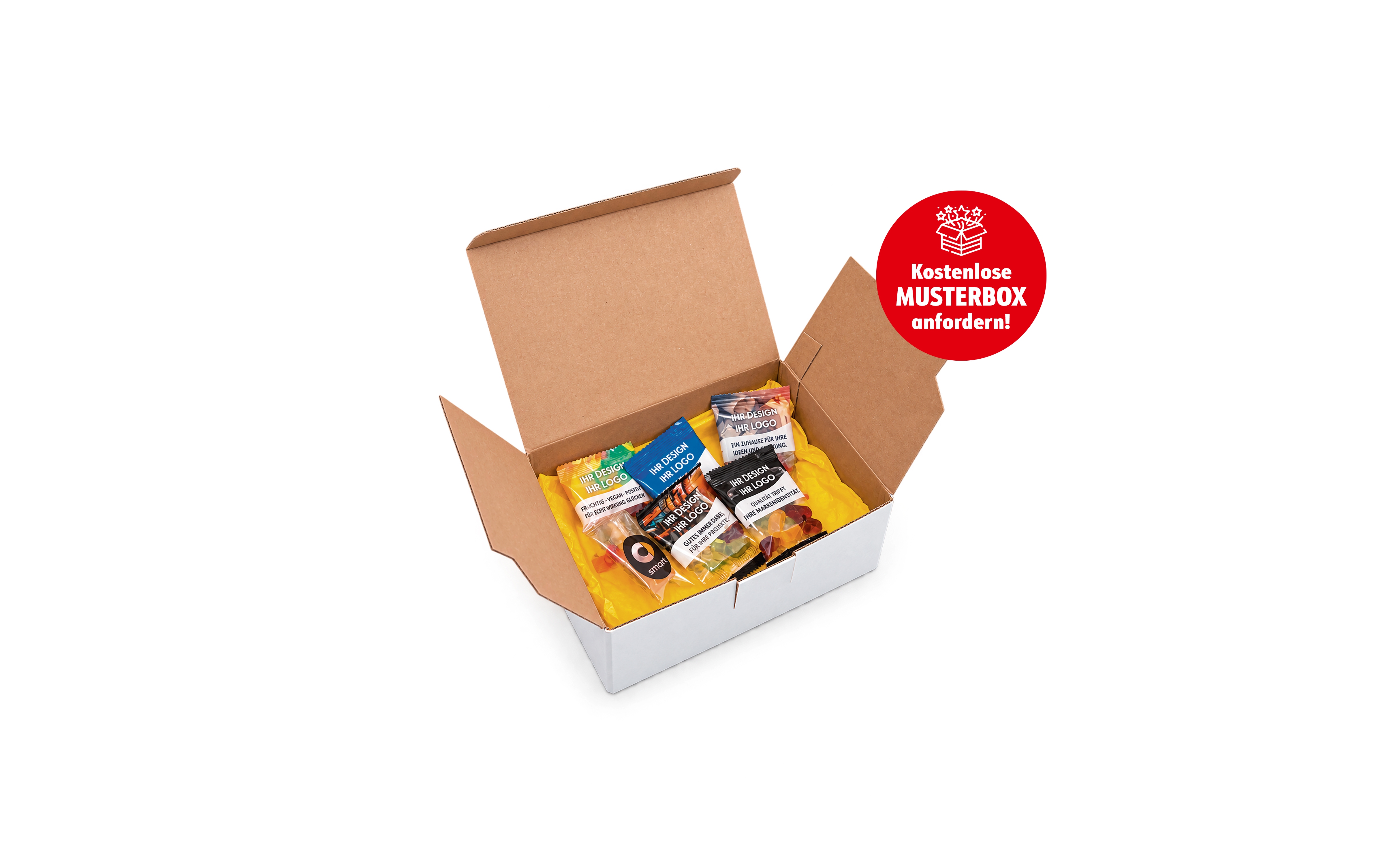 Fruchtiger Genuss zum Vernaschen - Fruchtgummi Musterbox von VOGEL'S jetzt kostenlos anfordern!