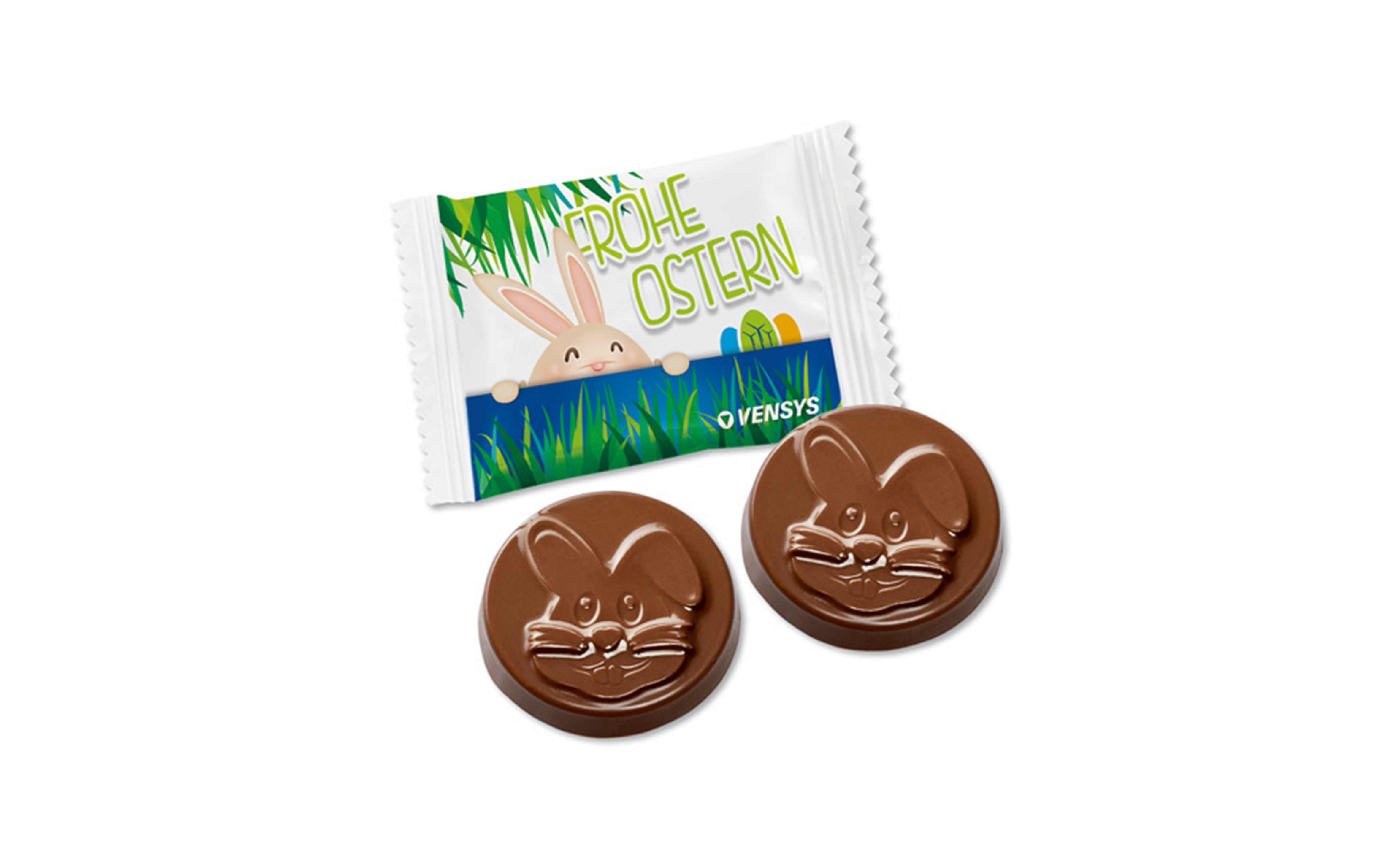 Werbe-Schoko-Taler 10g "Osterhase"