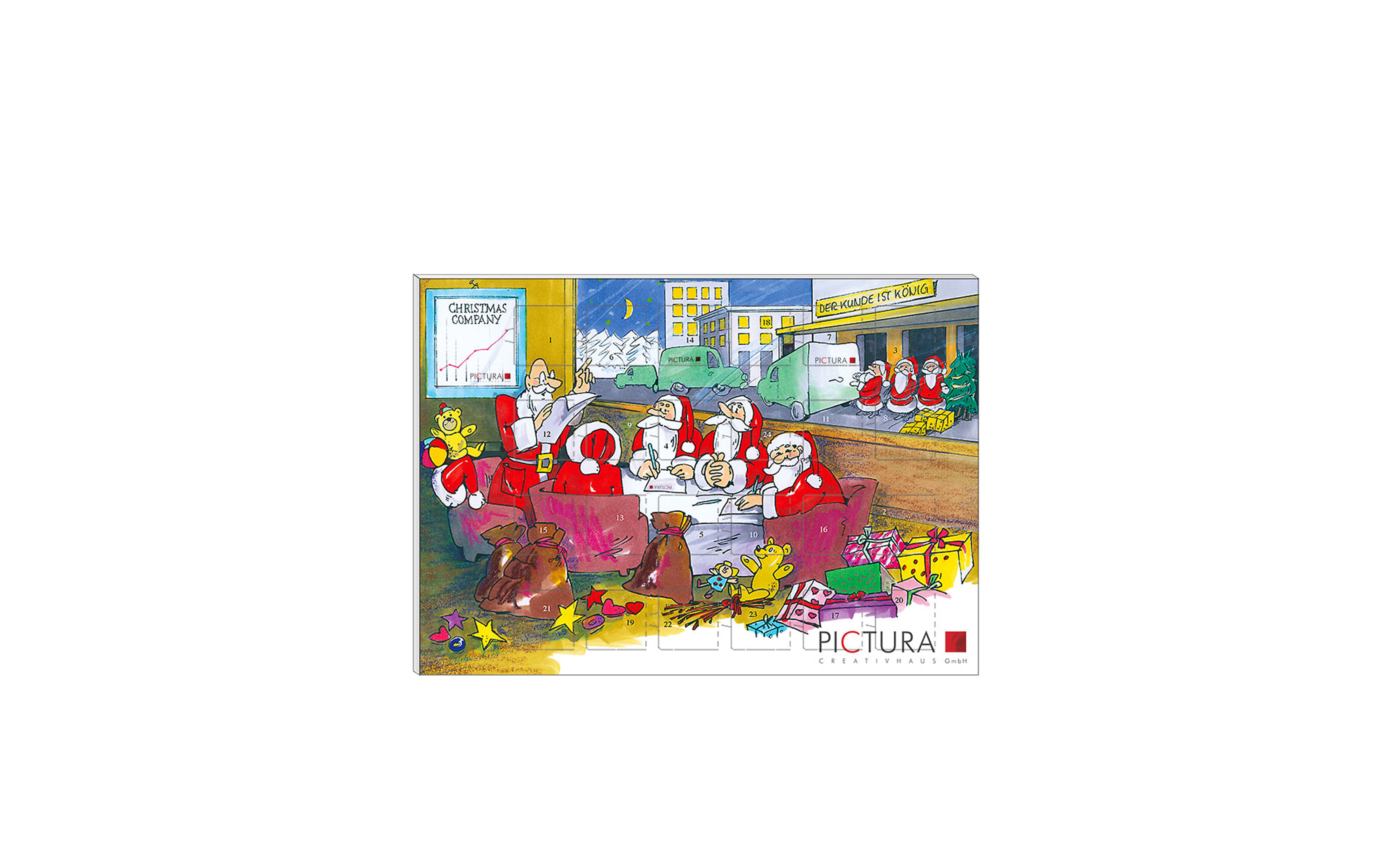 Schoko-Adventskalender Klassik "Konferenz"