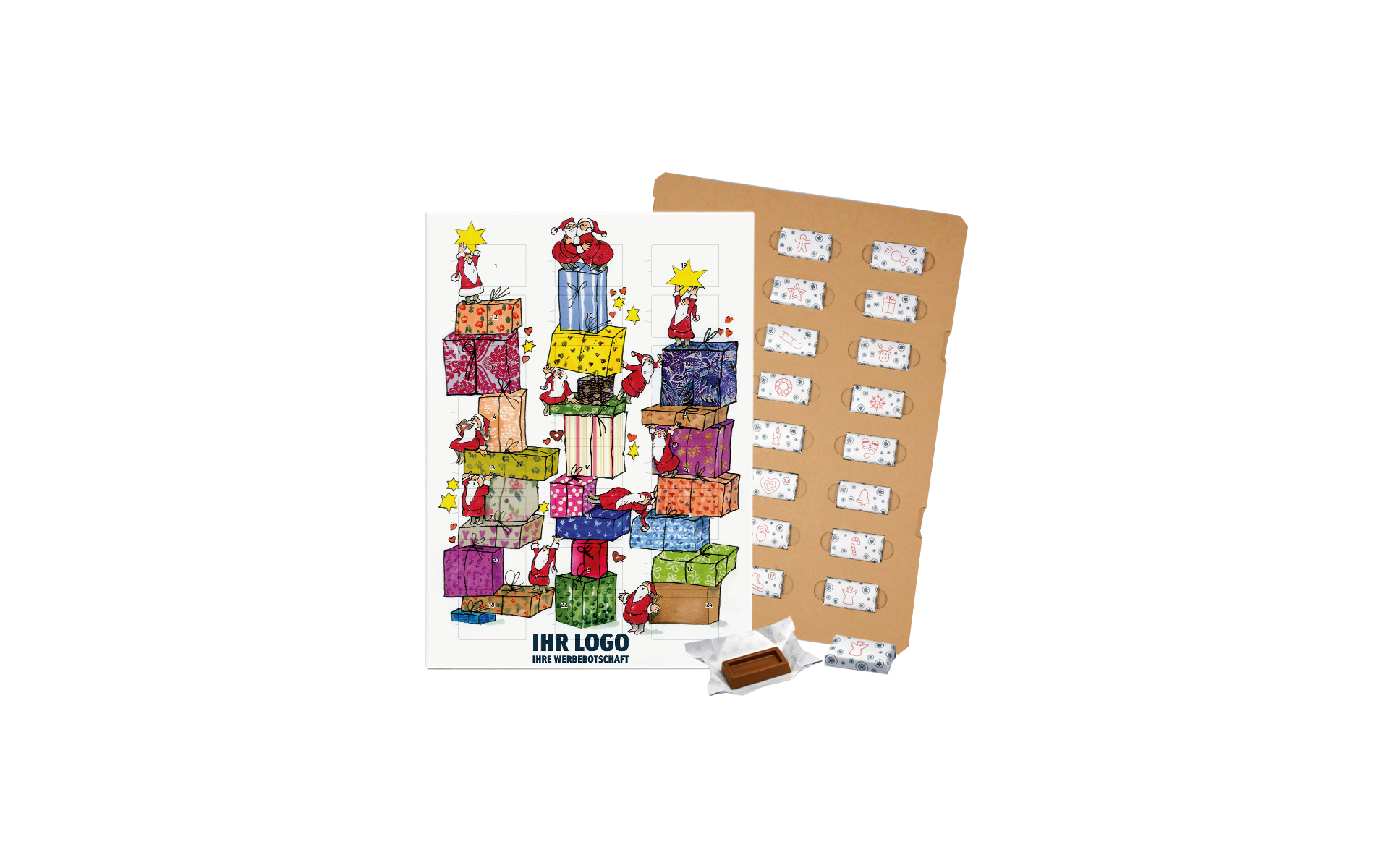 Schoko-Adventskalender Eco "Teamwork"