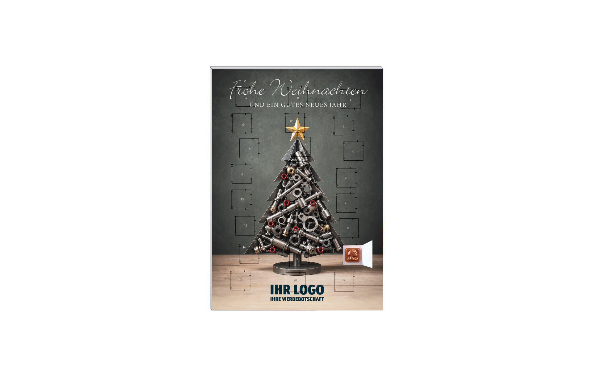 Schoko-Adventskalender Classic "Industrial Christmas"