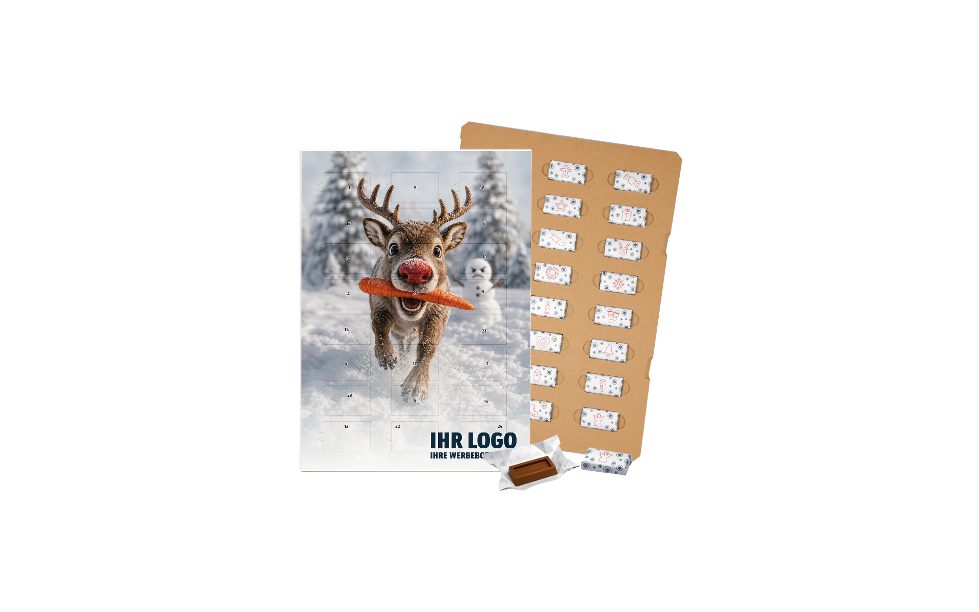 Schoko-Adventskalender Eco "Winterstreich"