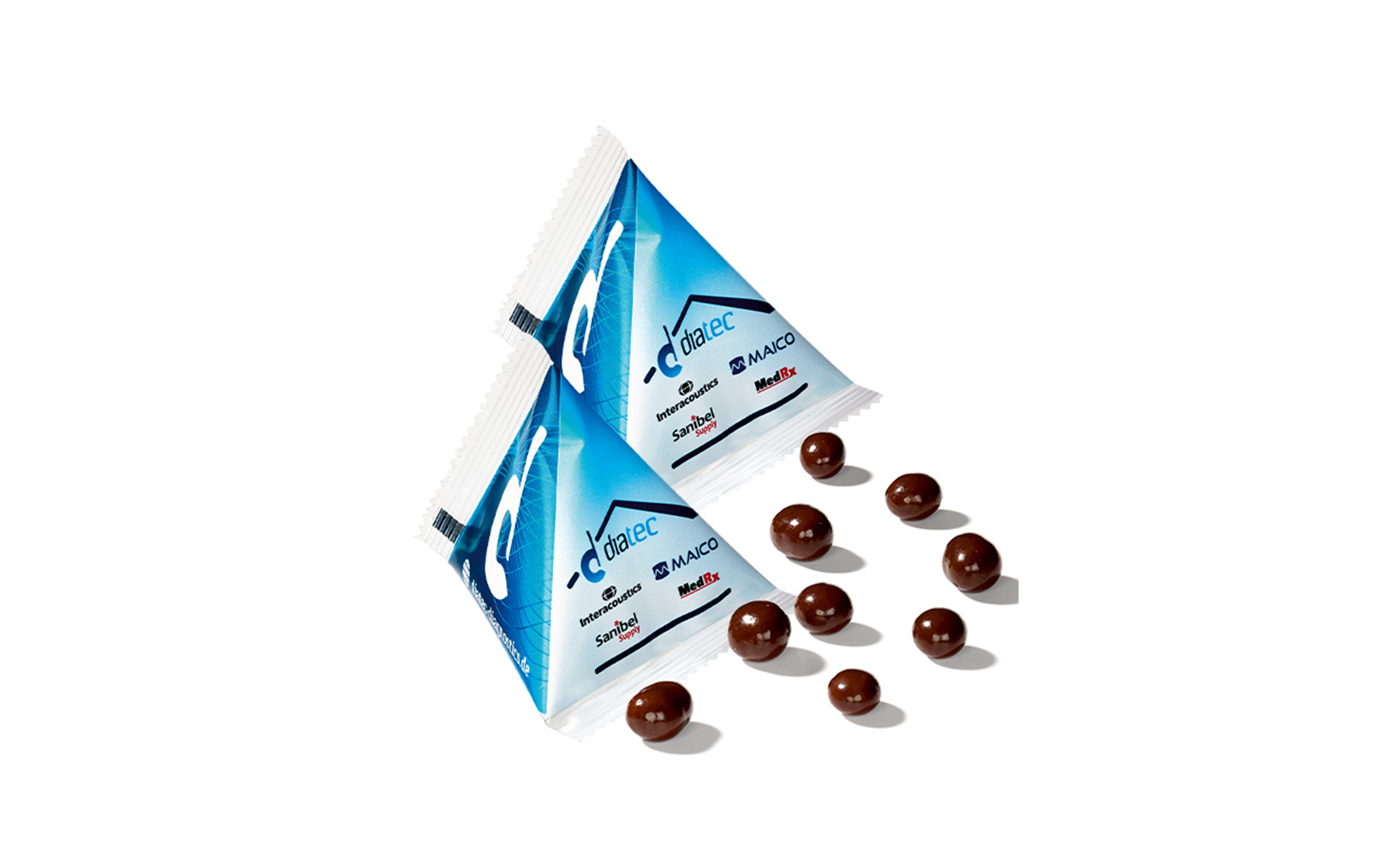 Werbe-Pyramide "Schoko-Espressobohnen"