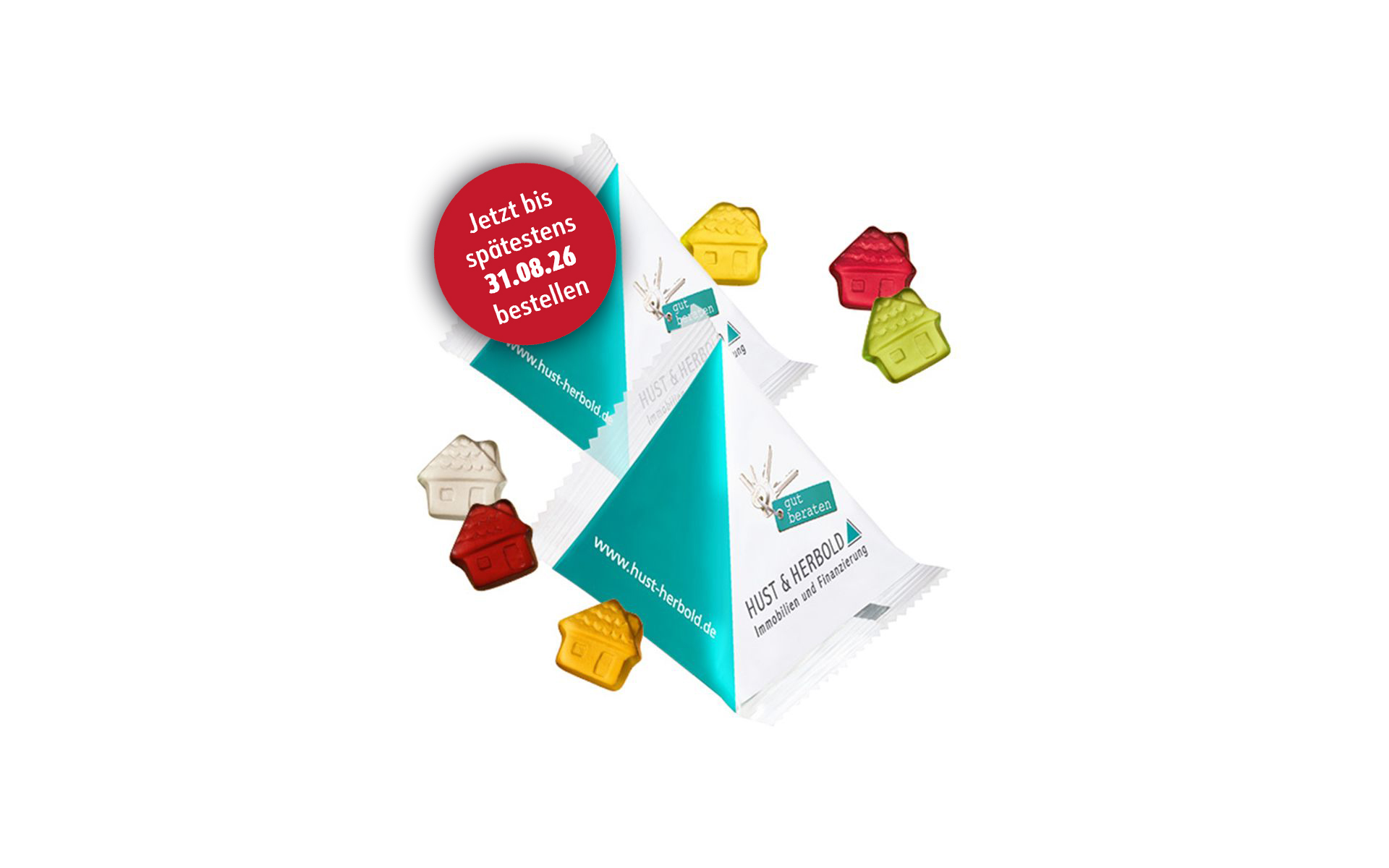Werbe-Pyramide 12g "Haus"