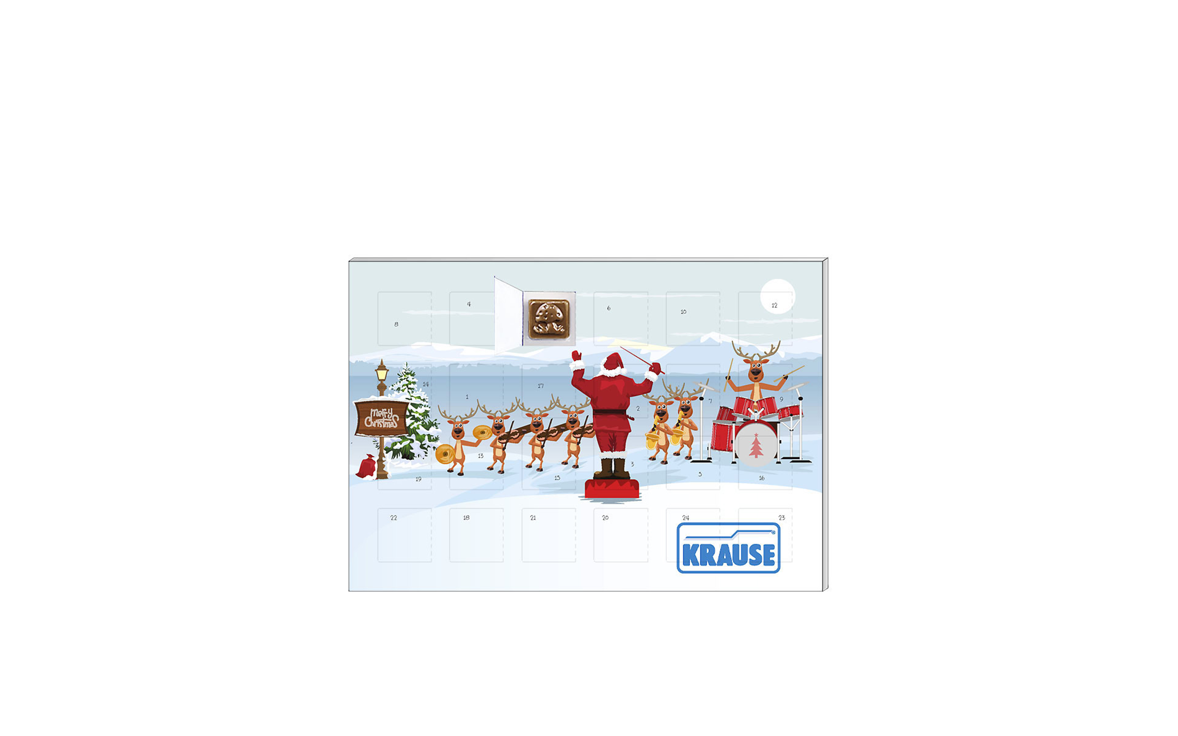 Schoko-Adventskalender Kompakt "Christmas Song"