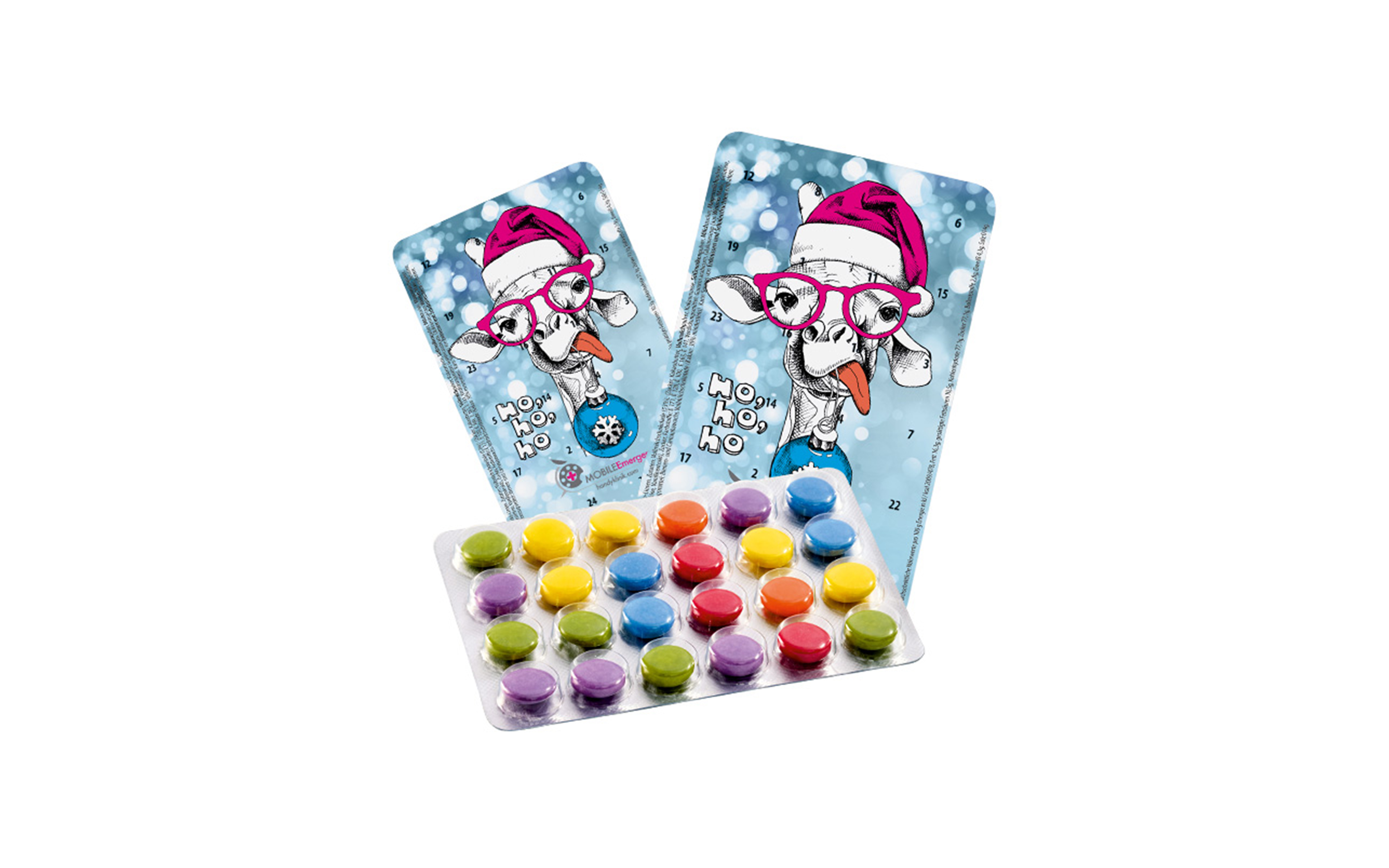 Taschen-Adventskalender „Schokolinsen“