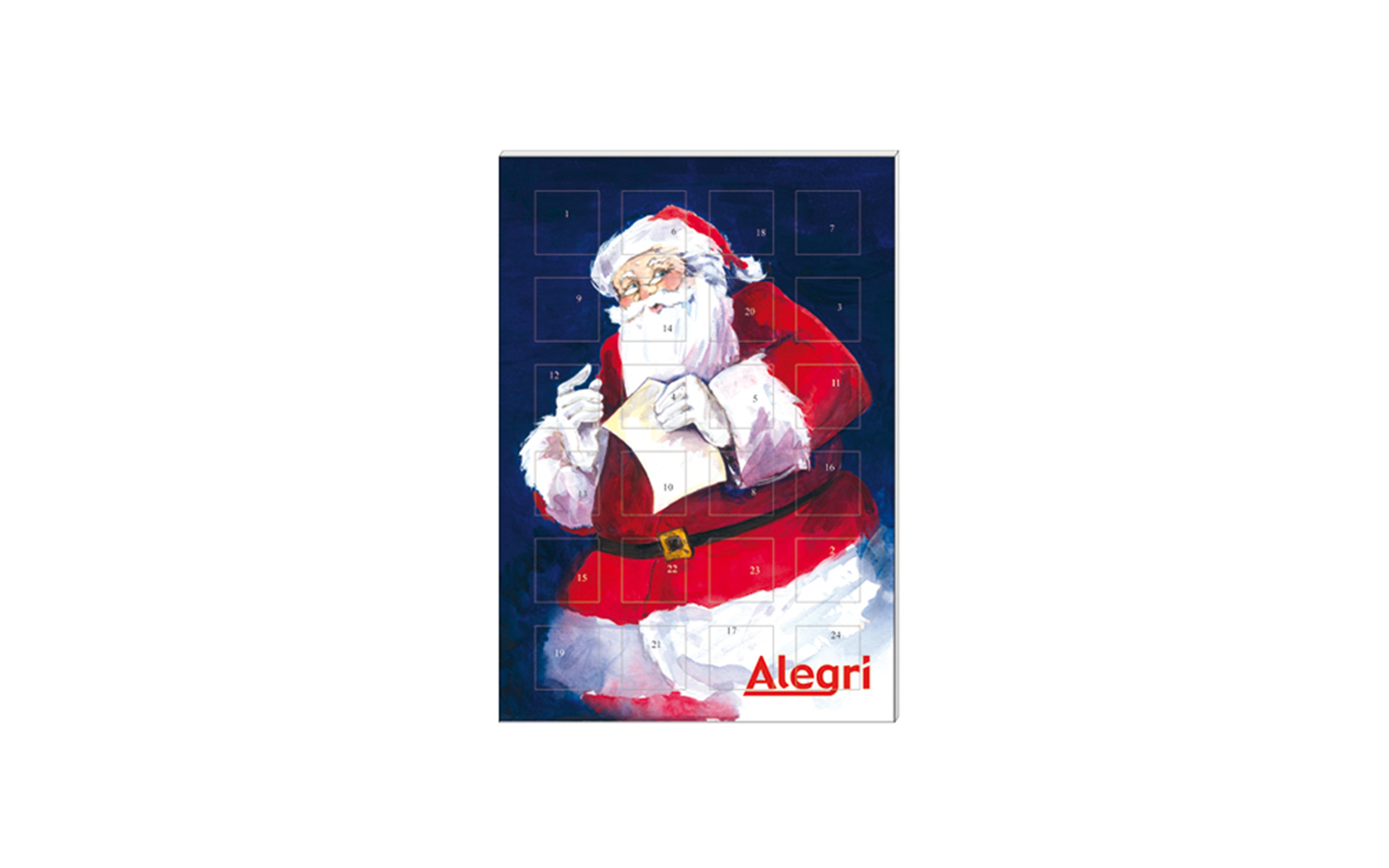 Schoko-Adventskalender Kompakt "Father Christmas"