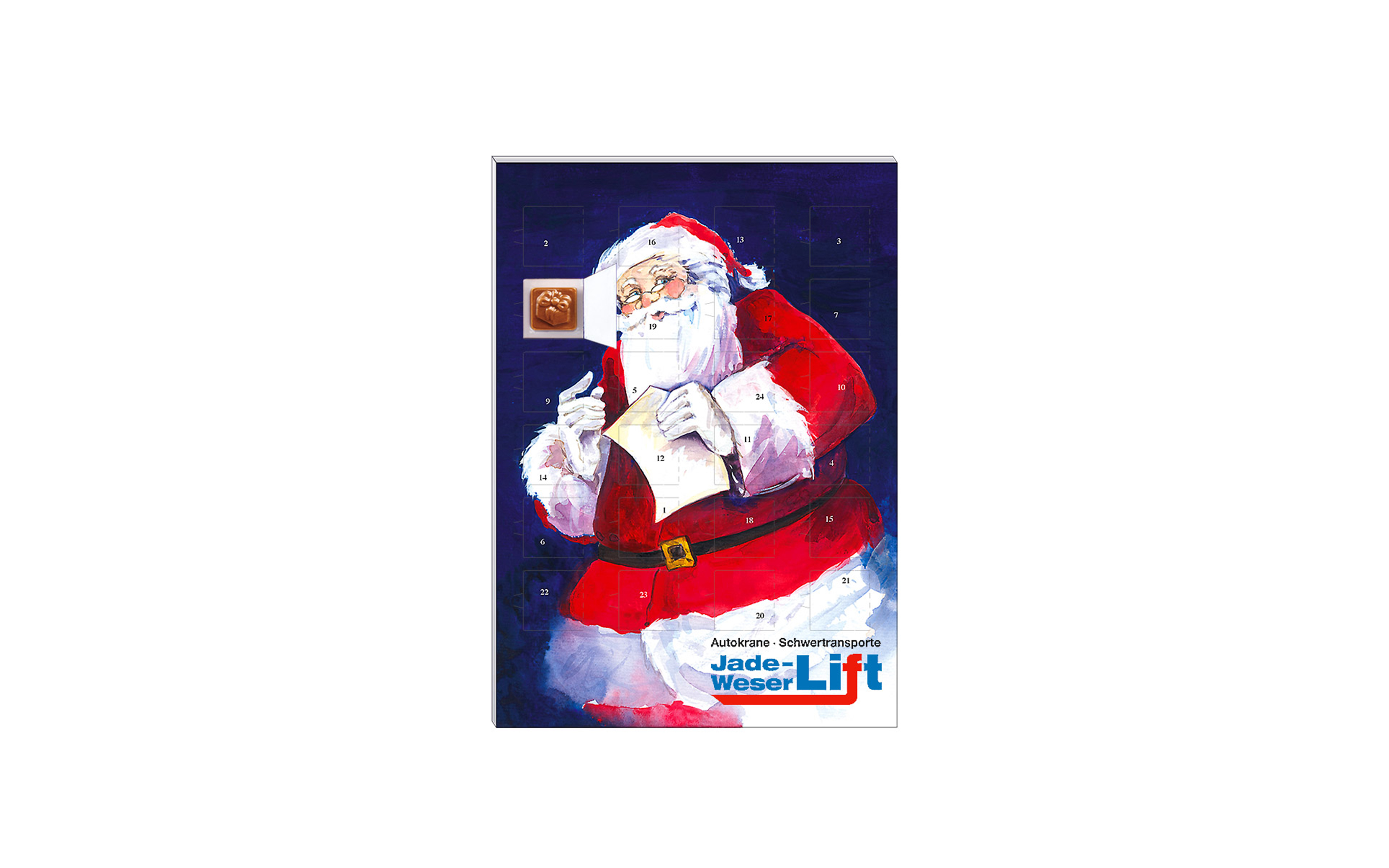 Schoko-Adventskalender Klassik "Father Christmas"