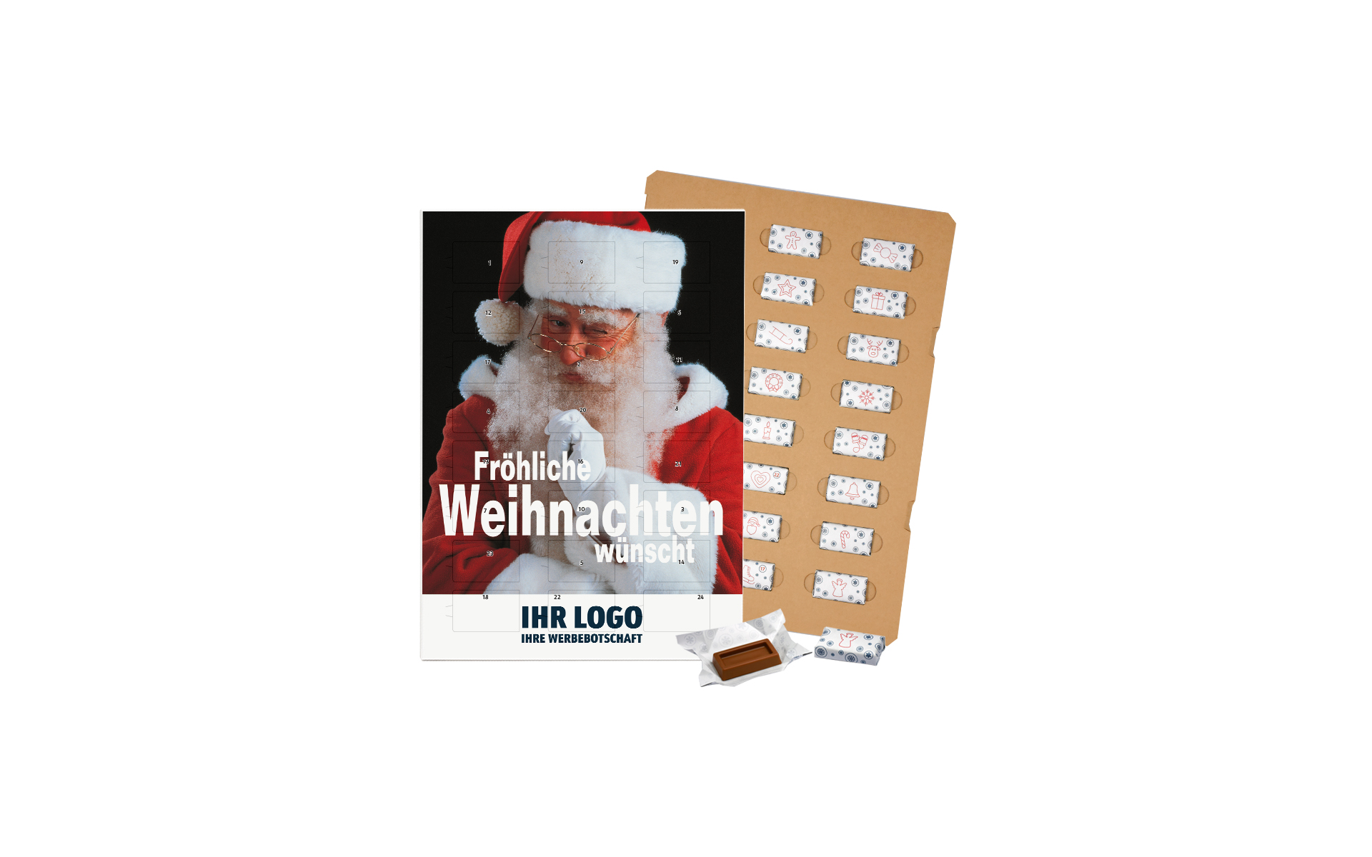 Schoko-Adventskalender Eco "Nikolaus"