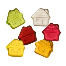 Fruchtgummi-Werbetüte Vegan "Haus" 10g