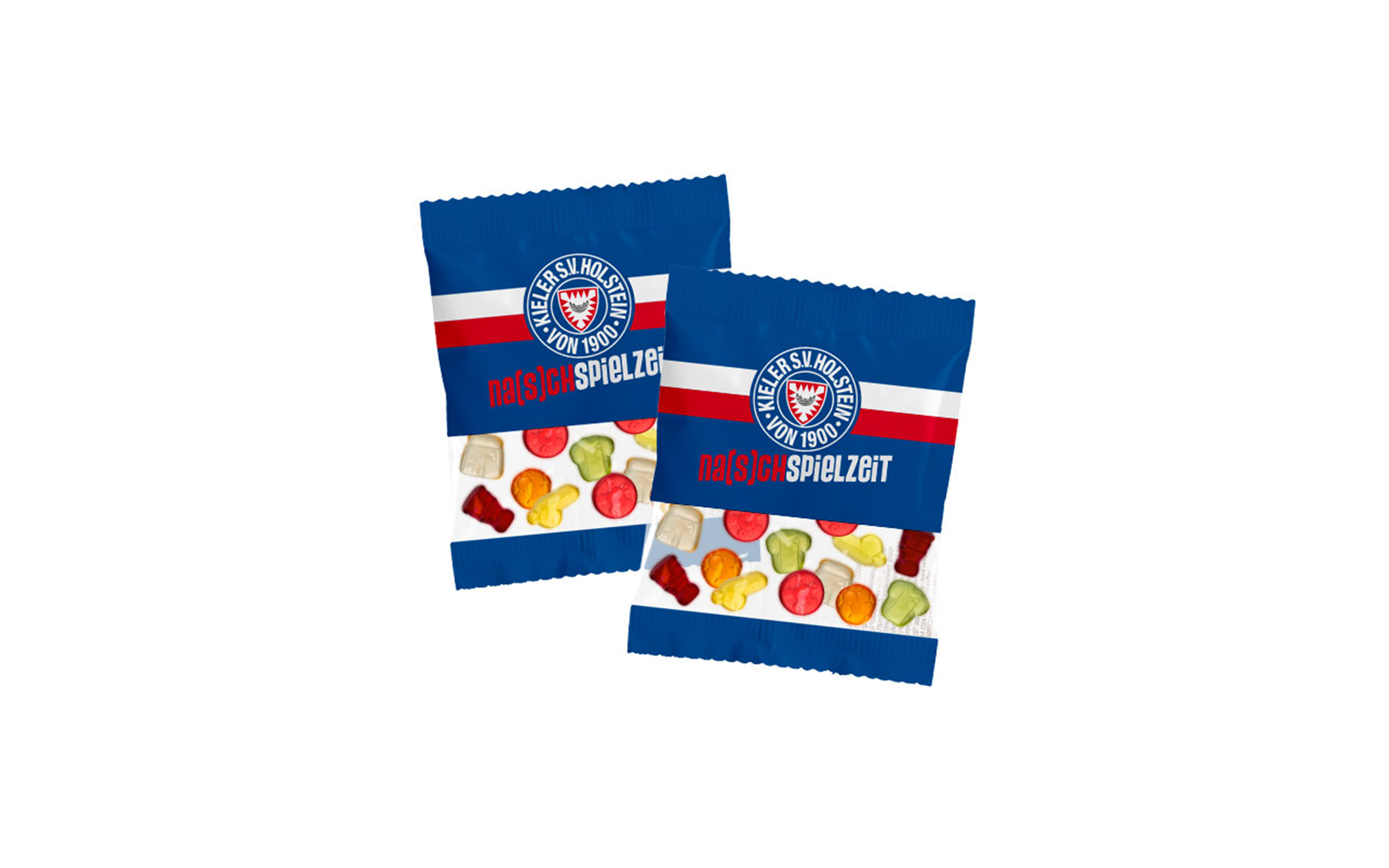 Fruchtgummi-Werbetüte 20g "Fussball"