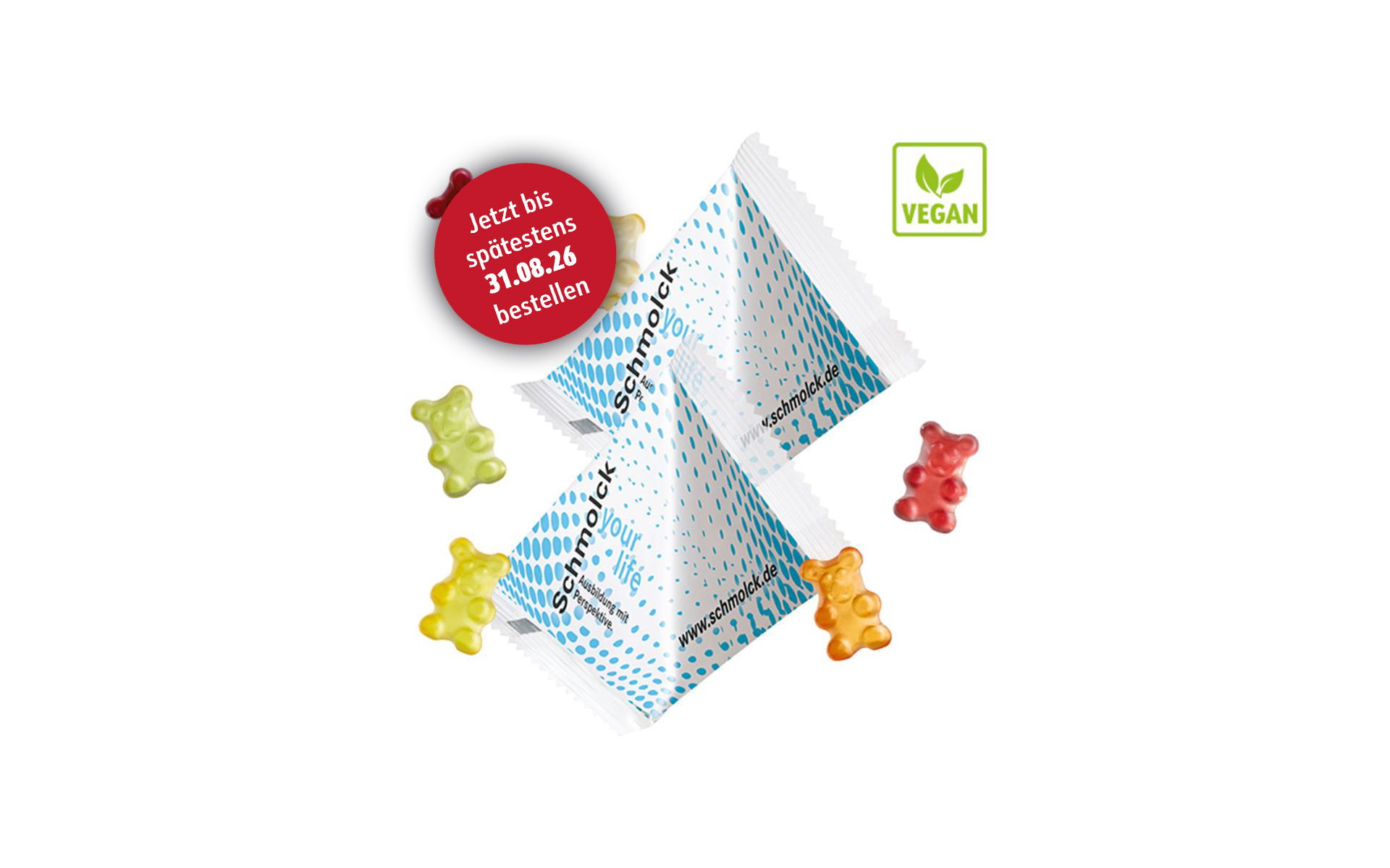 Vegi-Bärchen Werbe-Pyramide 12g