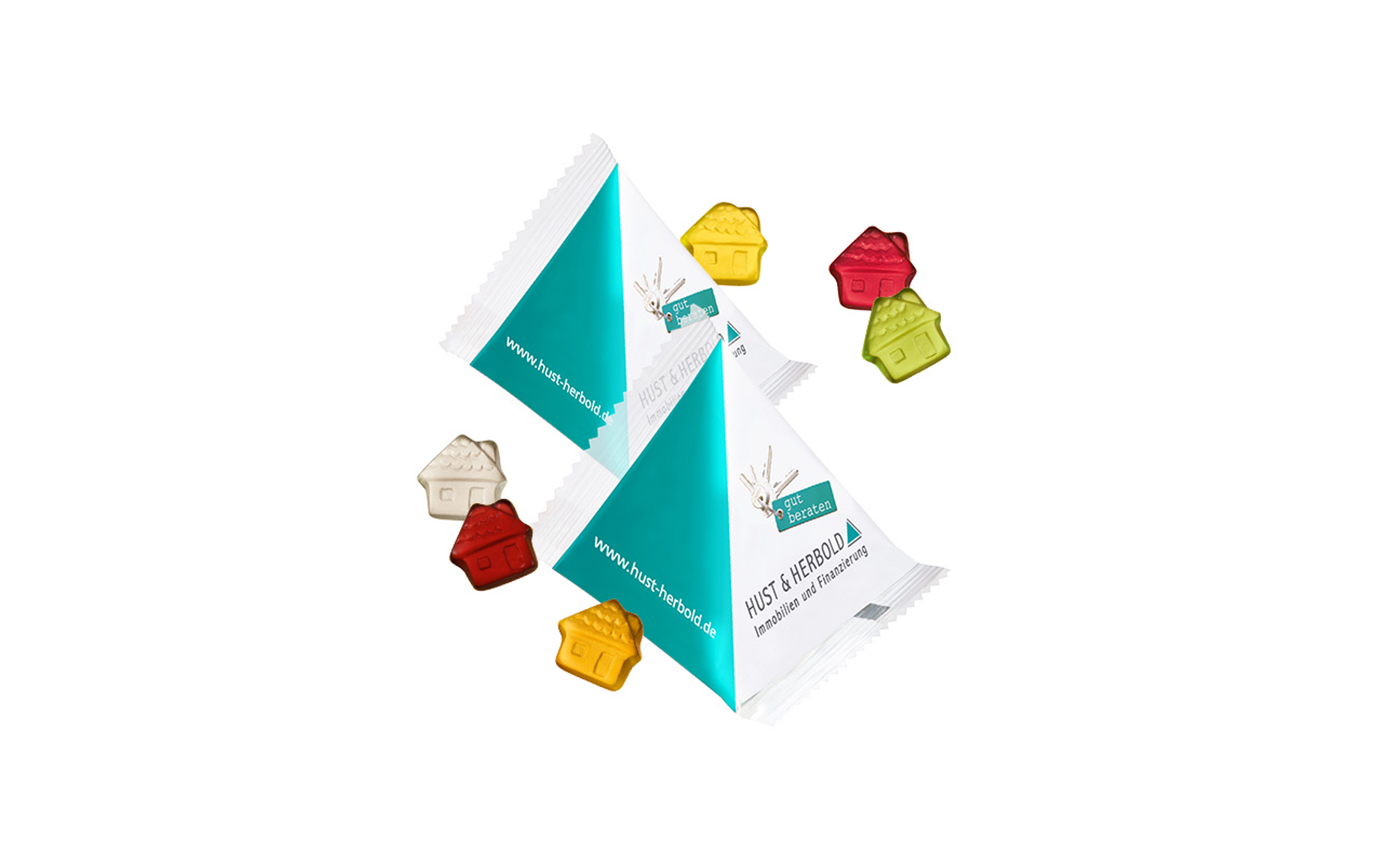 Werbe-Pyramide 12g "Haus"