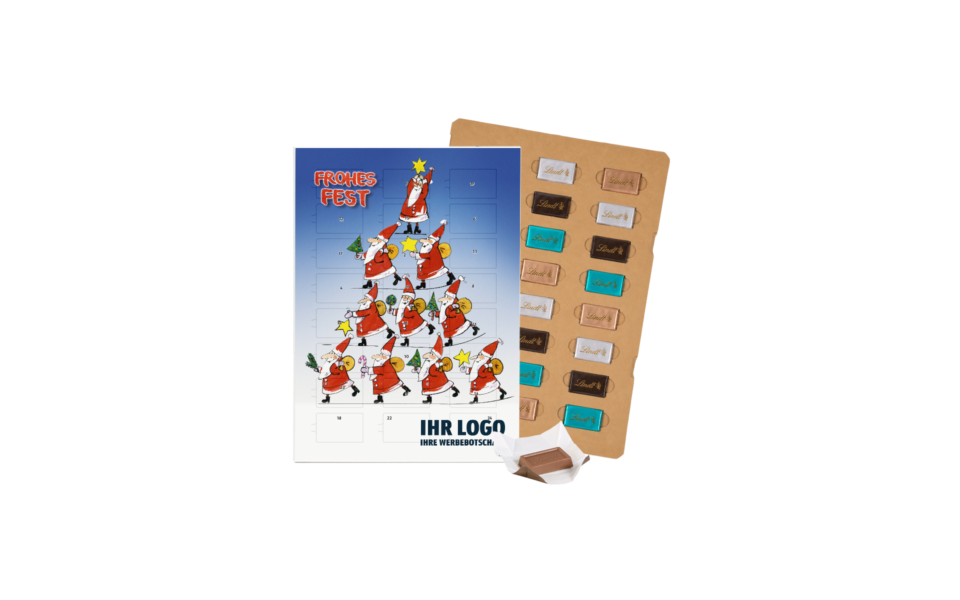 Schoko-Adventskalender Eco Lindt "Nikolausbaum"