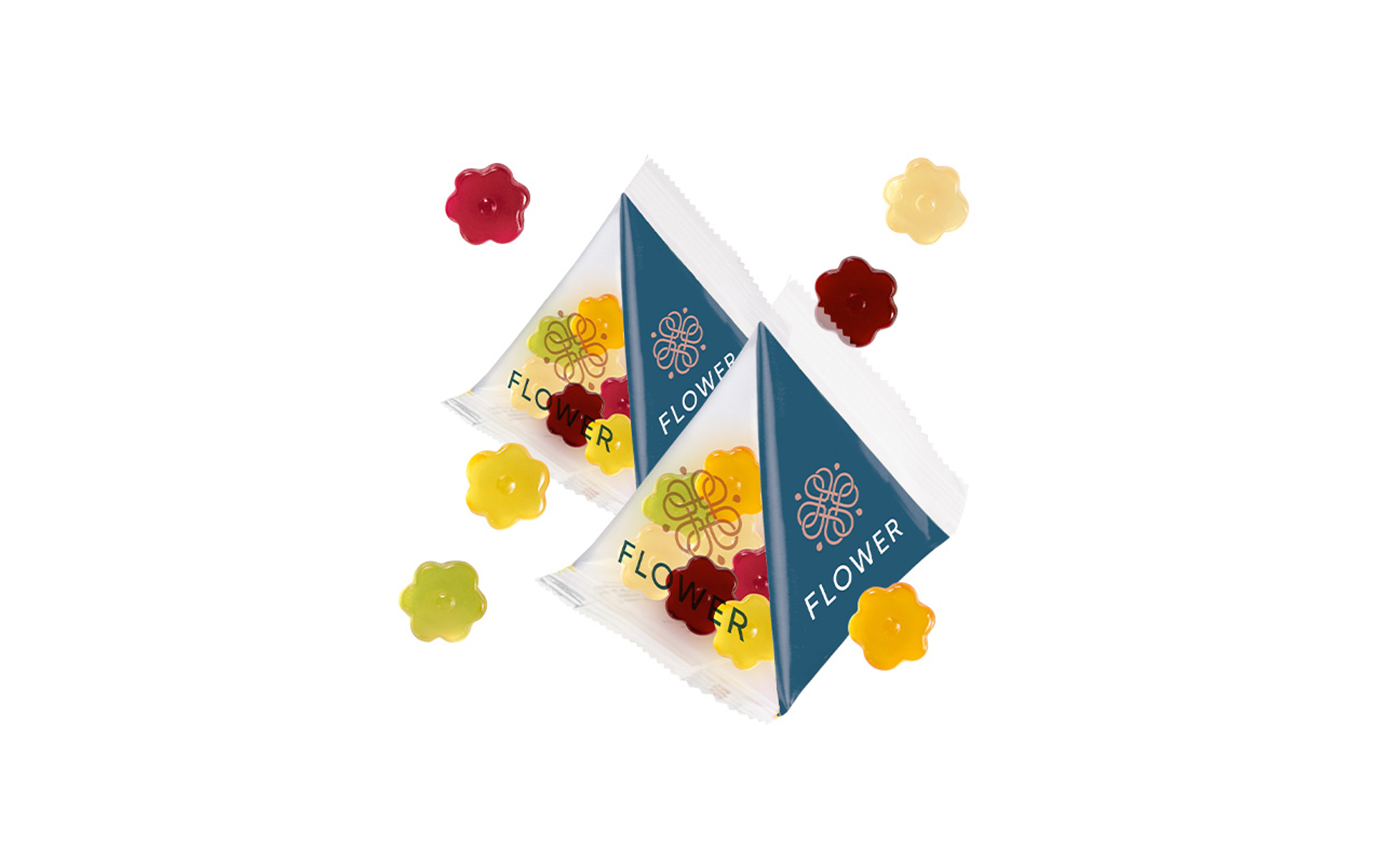 Werbe-Pyramide 12g "Blumen"