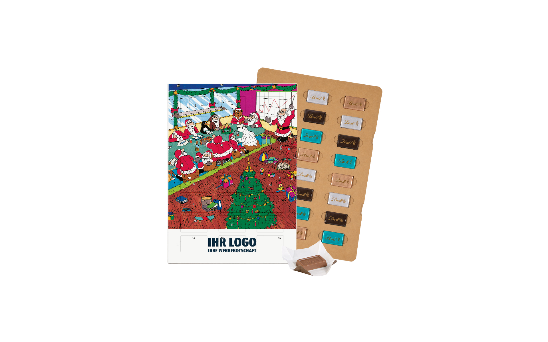 Schoko-Adventskalender Eco Lindt "Seminar"