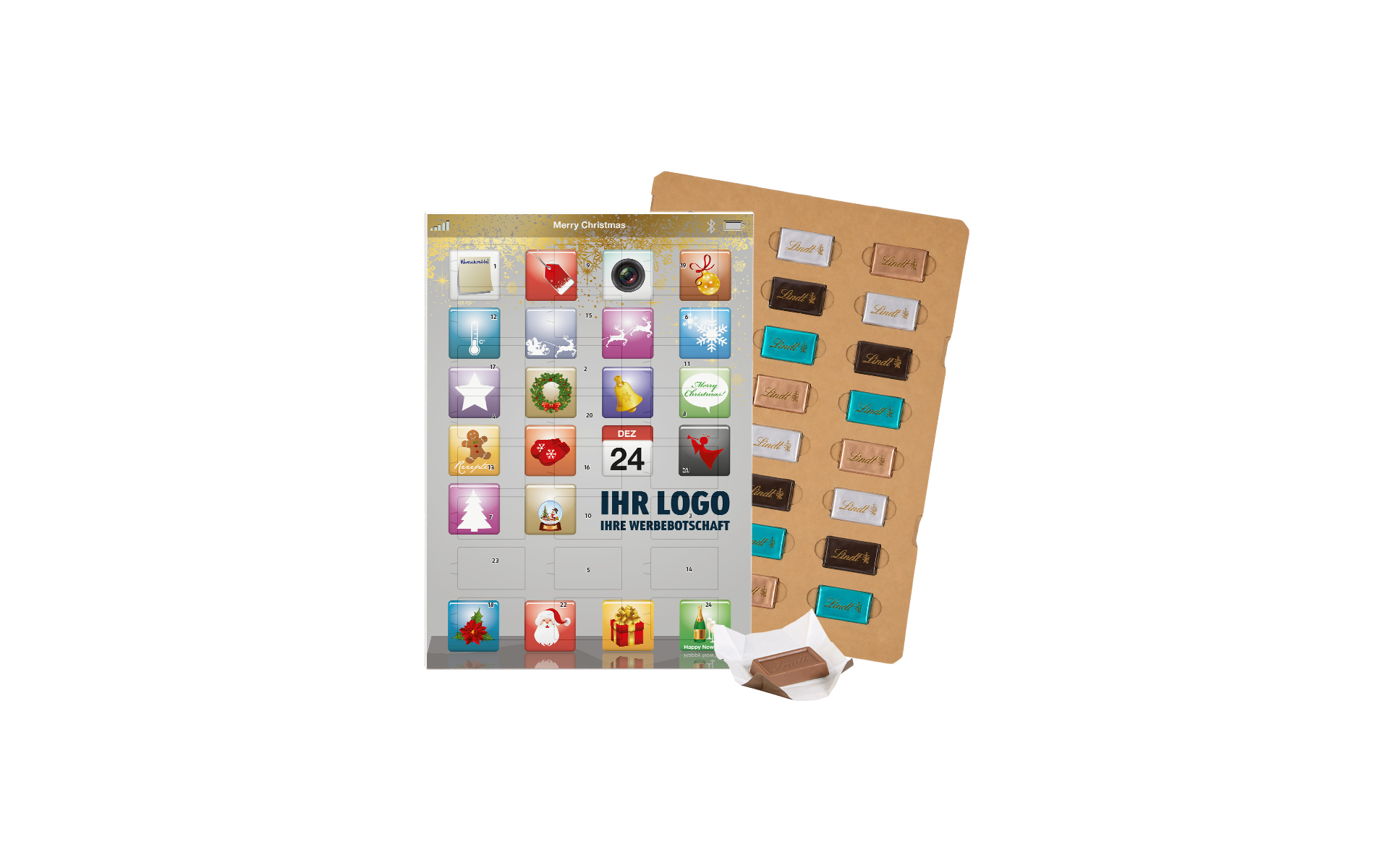 Schoko-Adventskalender Eco Lindt "AppVentskalender"