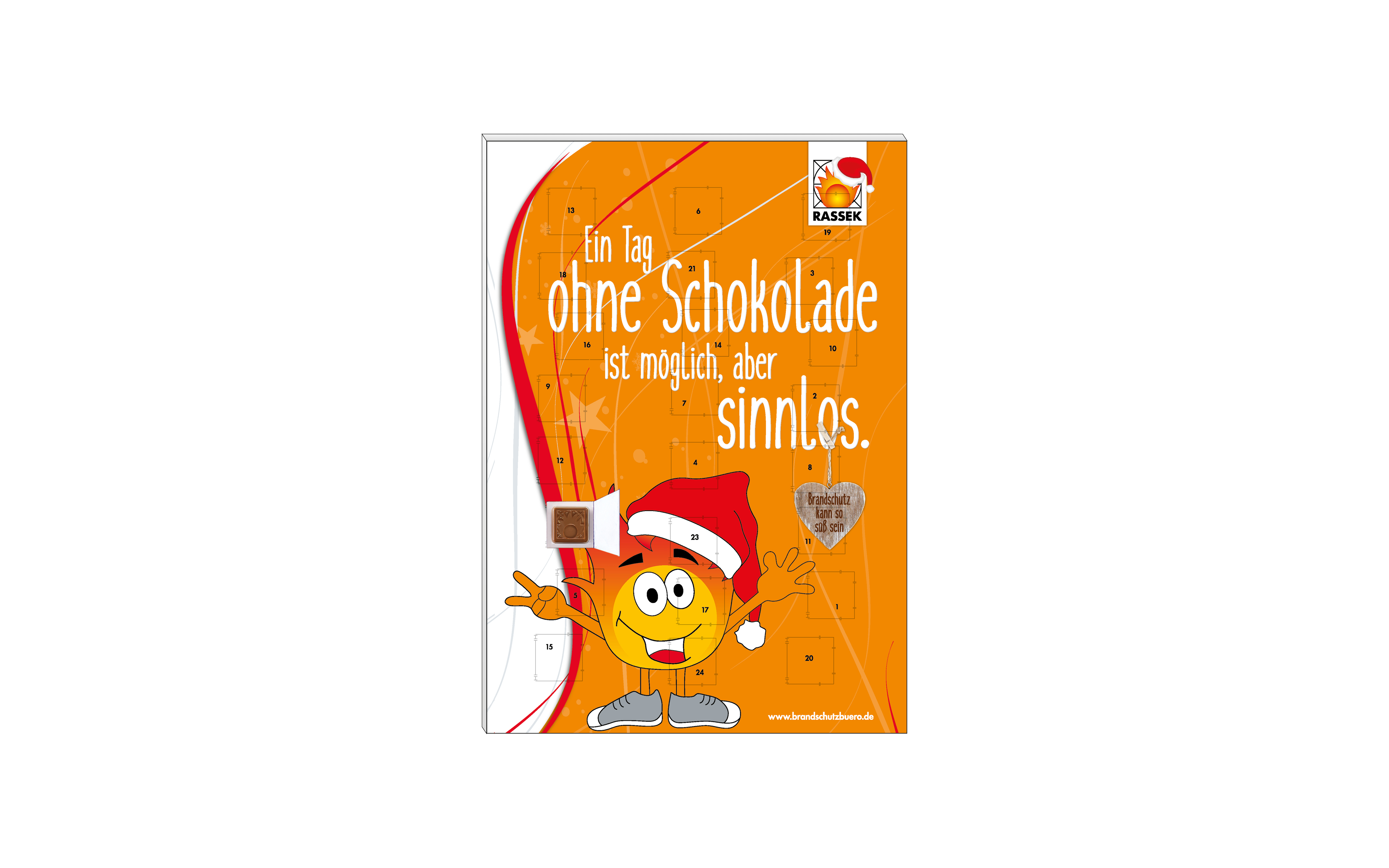 Schoko-Adventskalender Classic "Sondermotiv und Sondertray"