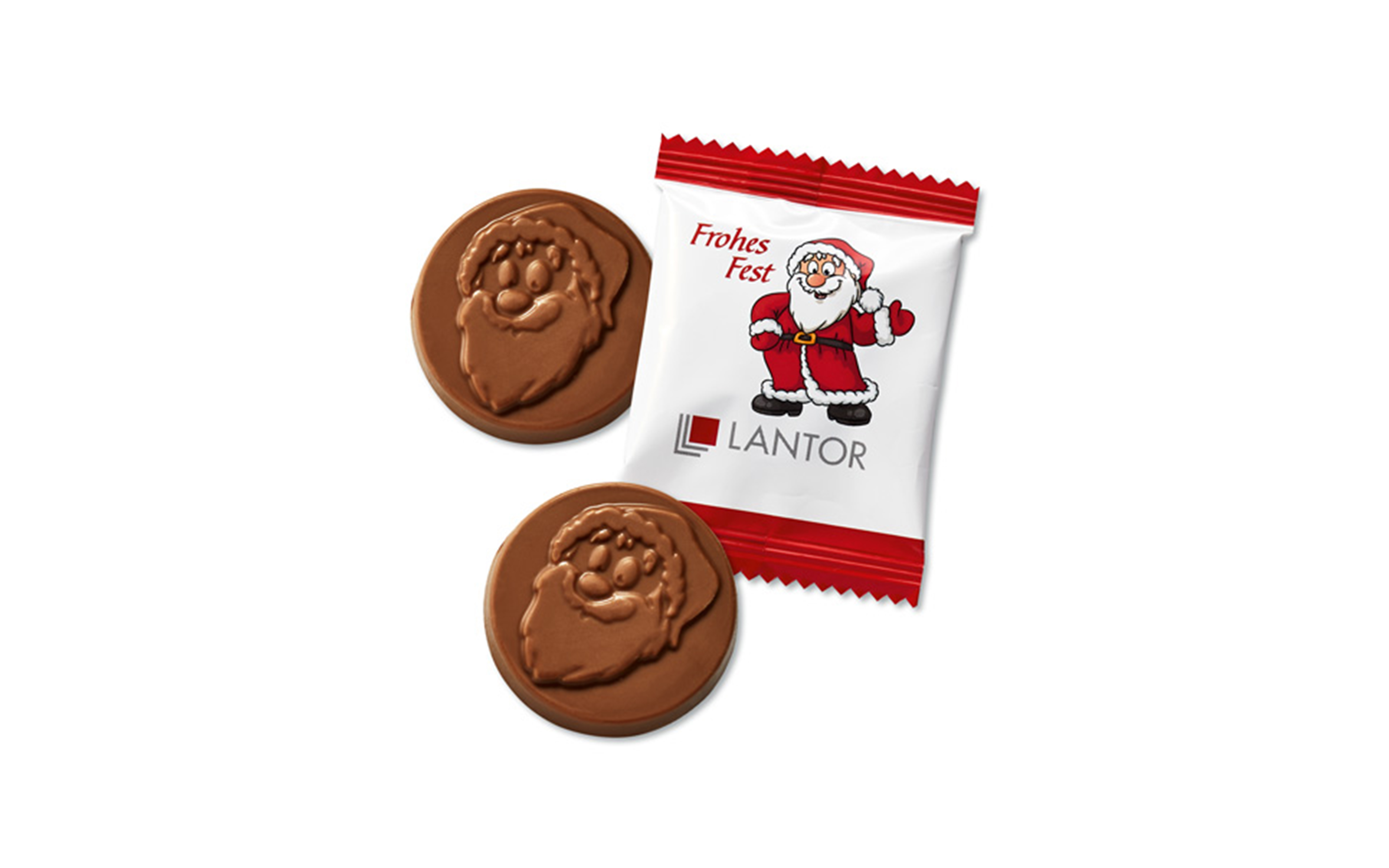 Werbe-Schoko-Taler 10g "Nikolaus"