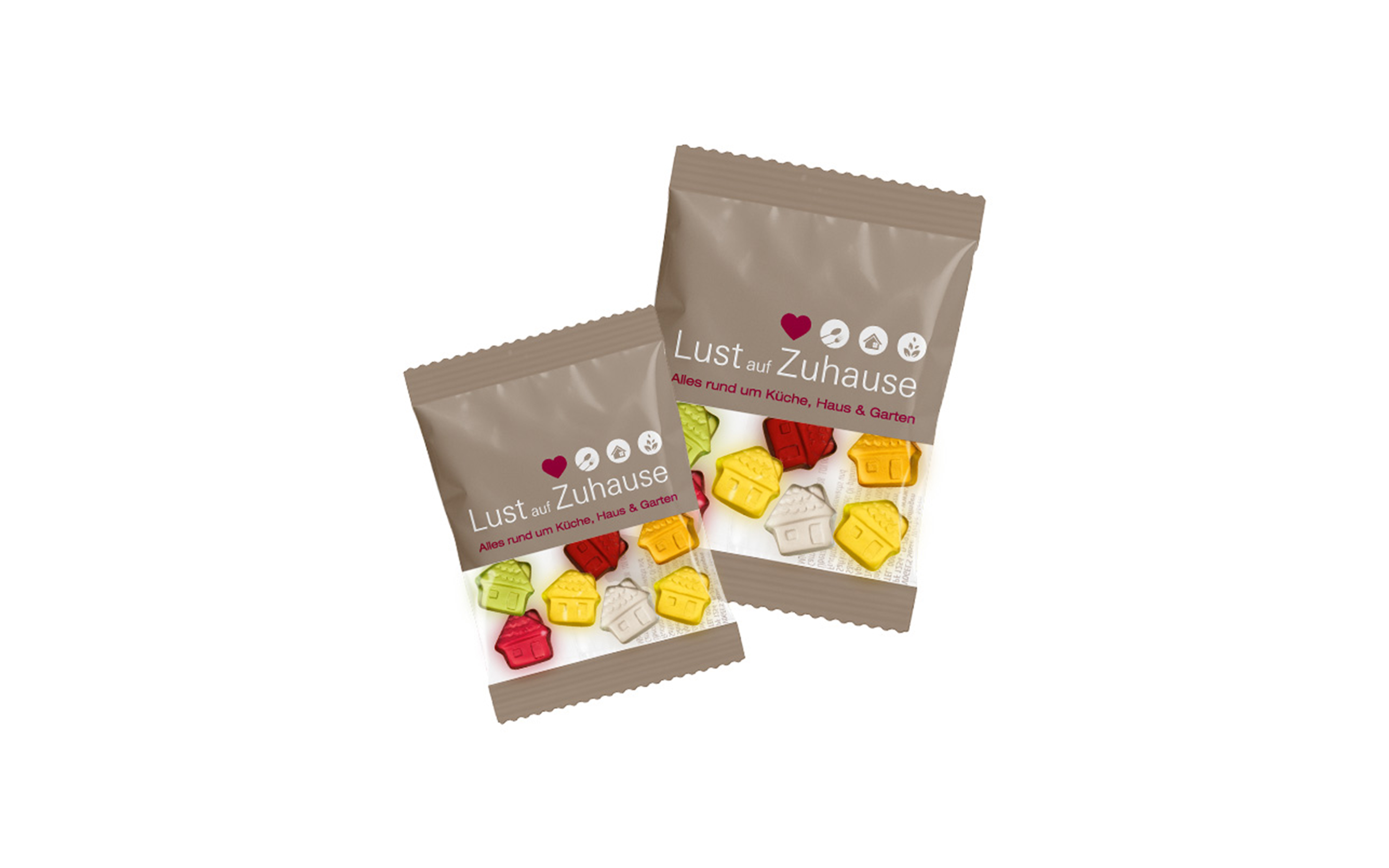 Fruchtgummi-Werbetüte 10g "Haus"