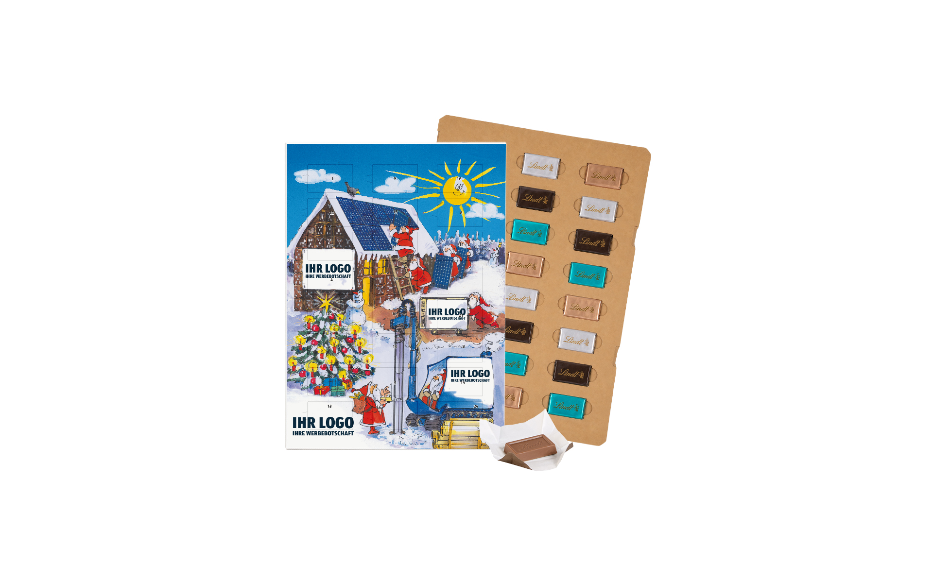 Schoko-Adventskalender Eco Lindt "Erneuerbare Energie"