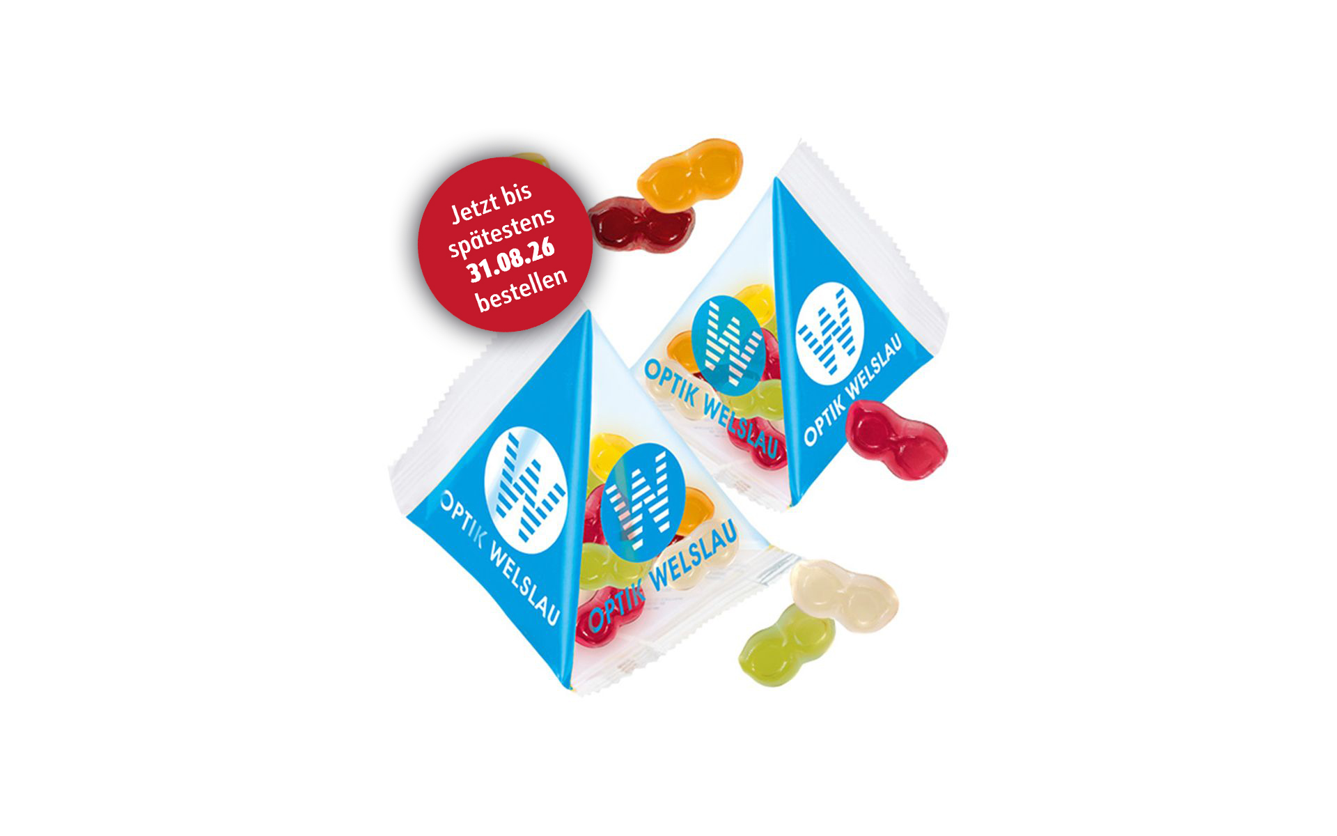 Werbe-Pyramide 12g "Brillen"