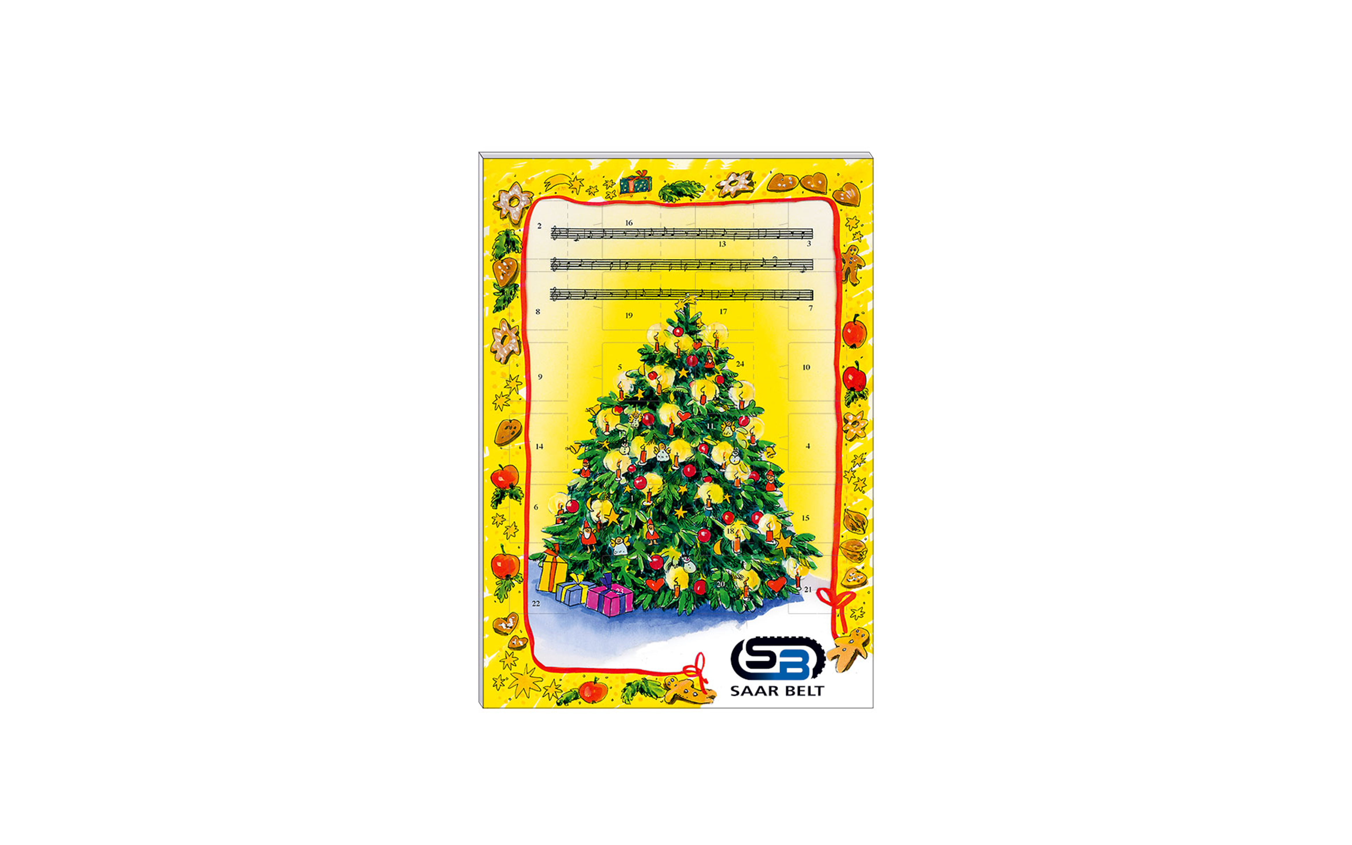 Schoko-Adventskalender Klassik "O-Tannenbaum"