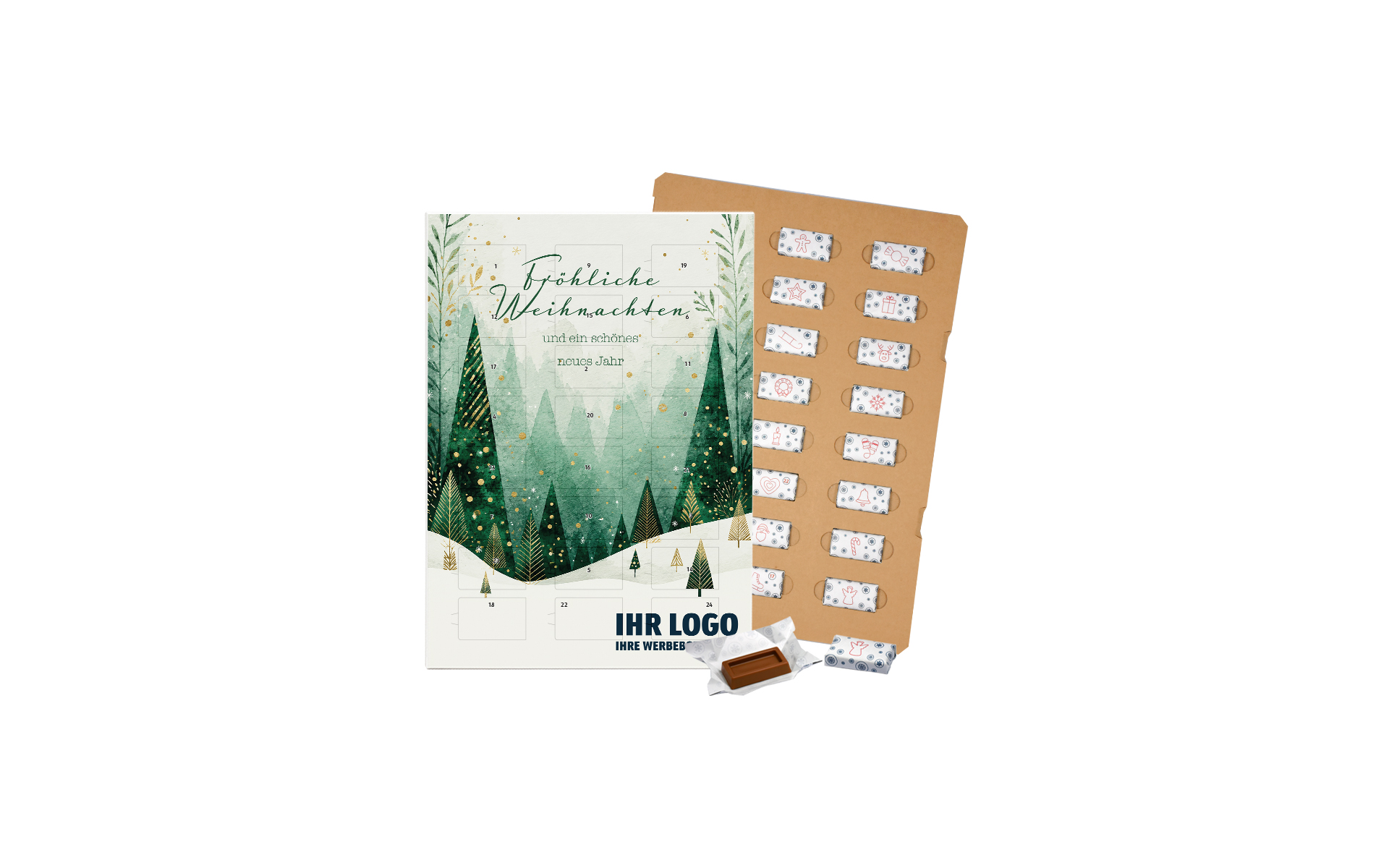 Schoko-Adventskalender Eco "Geruhsame Weihnachten"