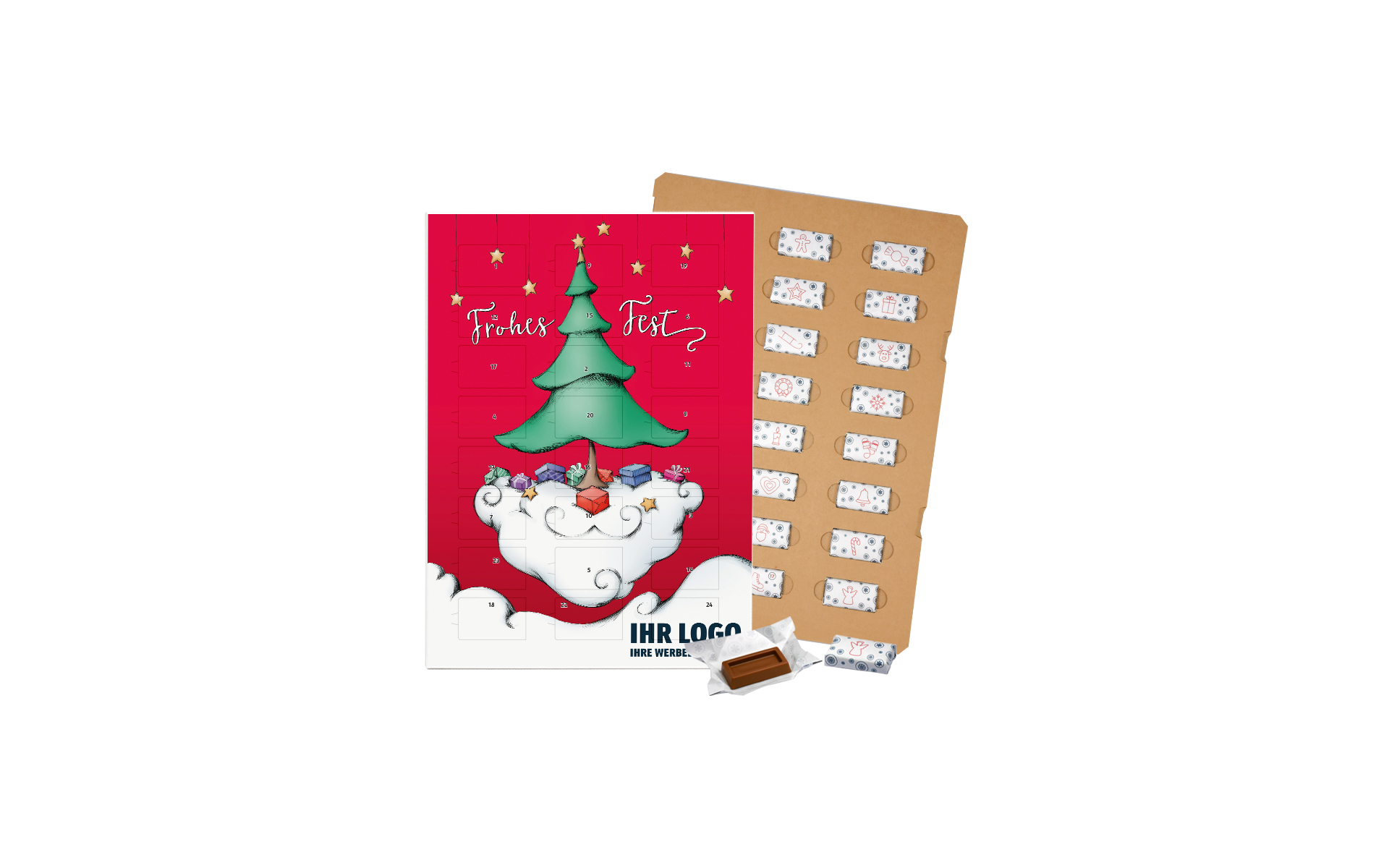 Schoko-Adventskalender Eco "Weihnachtstraum"