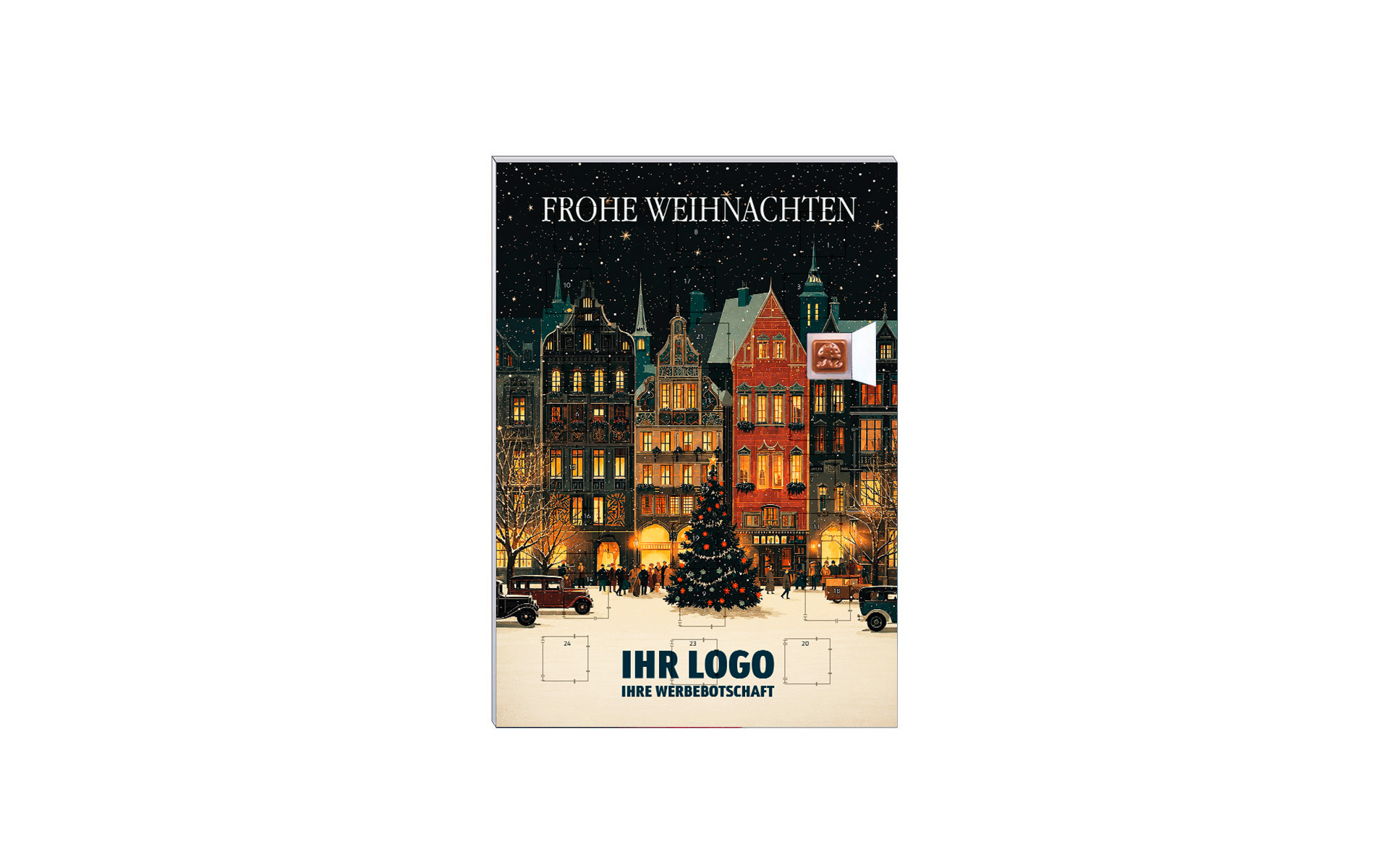 Schoko-Adventskalender Classic "Winter Gala"